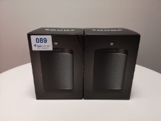 Two Sonos Play:1 Bluetooth Speaker