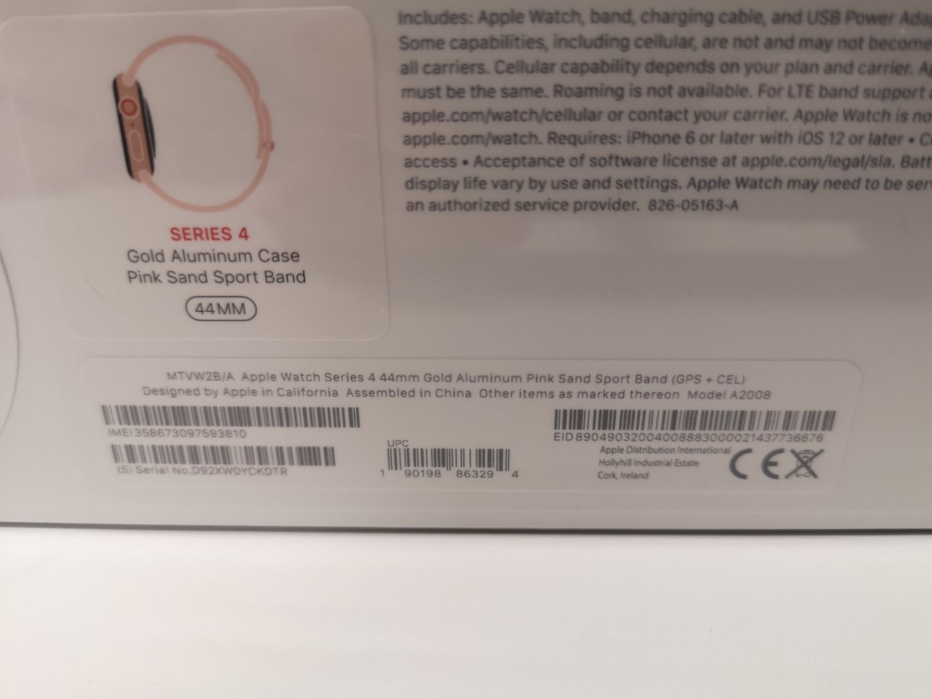 Apple Watch, Series 4 (GPS & Cellular) - Image 2 of 2