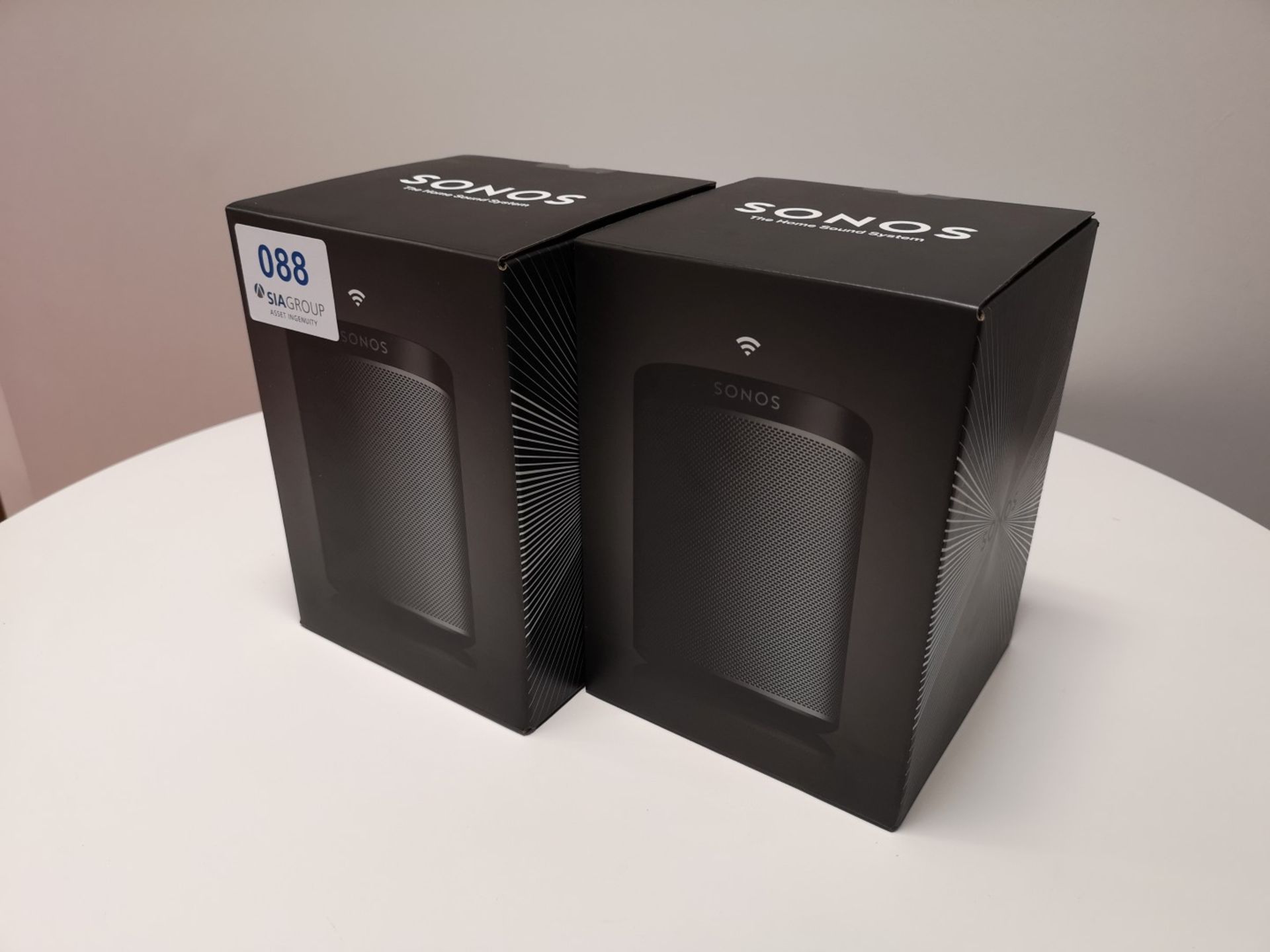 Two Sonos Play:1 Bluetooth Speaker - Image 2 of 5