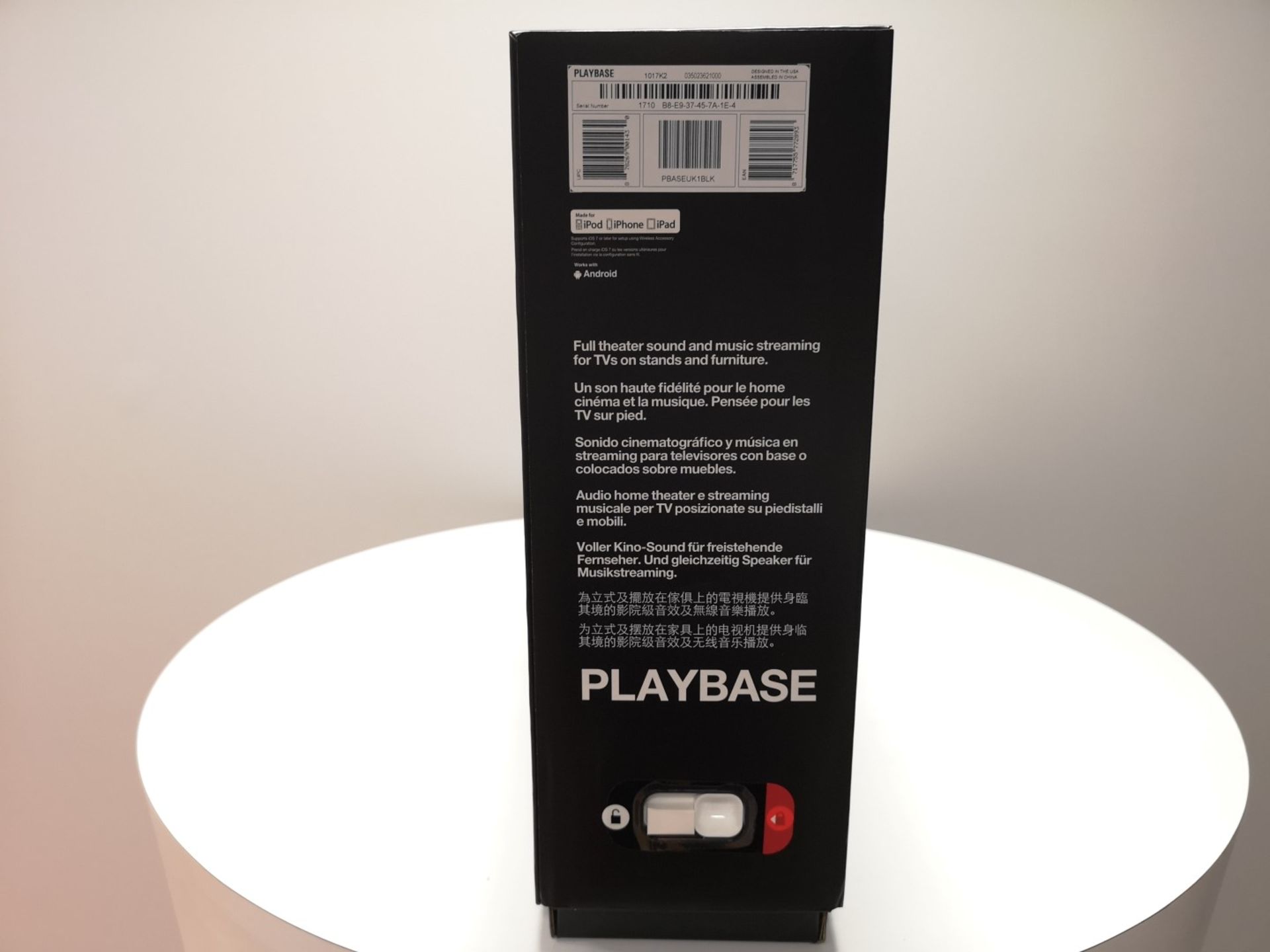 Sonos Playbase Bluetooth Soundbase Speaker - Image 4 of 5