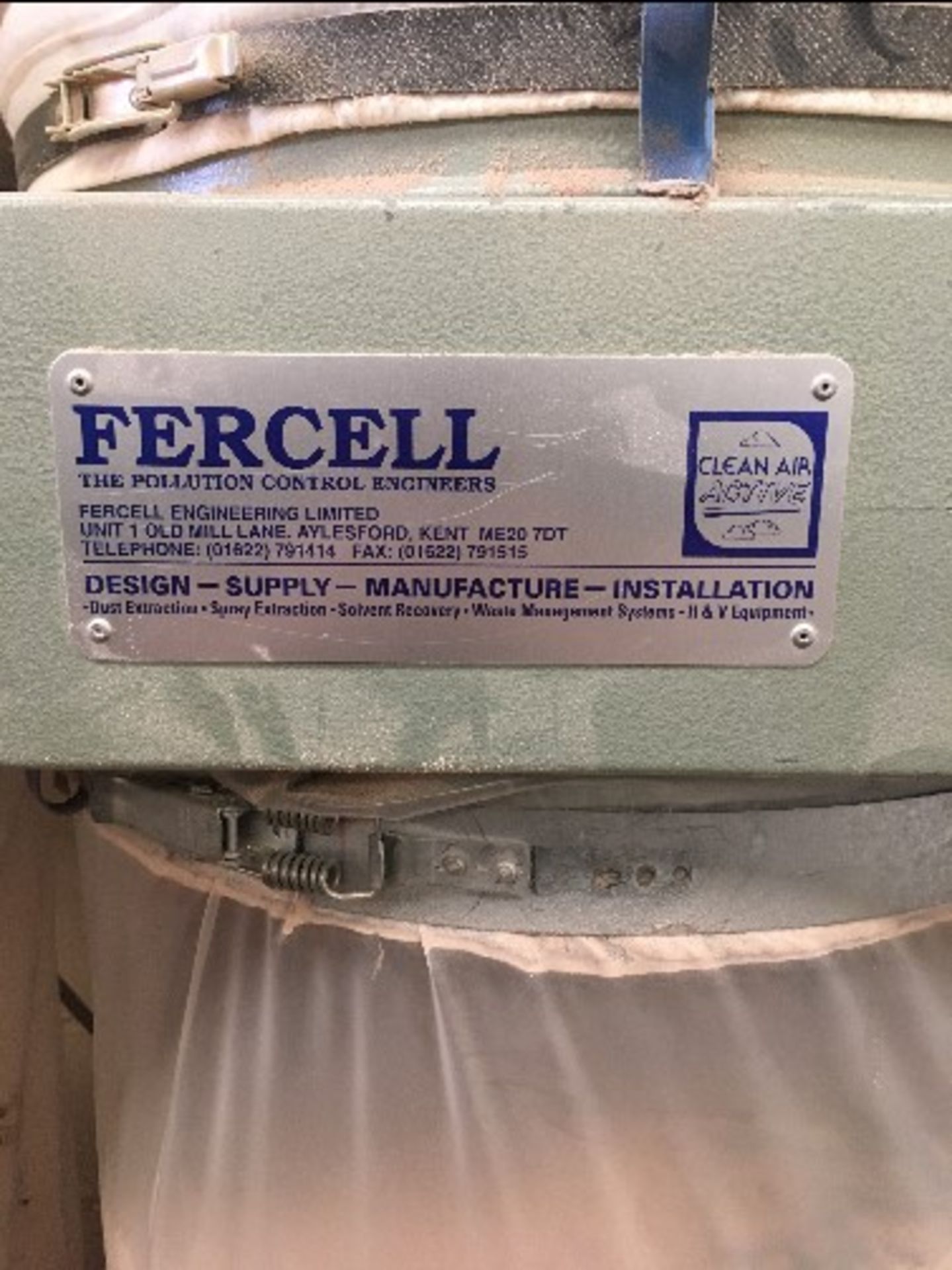 Fercell Twin Bag Extraction Unit - Image 2 of 2