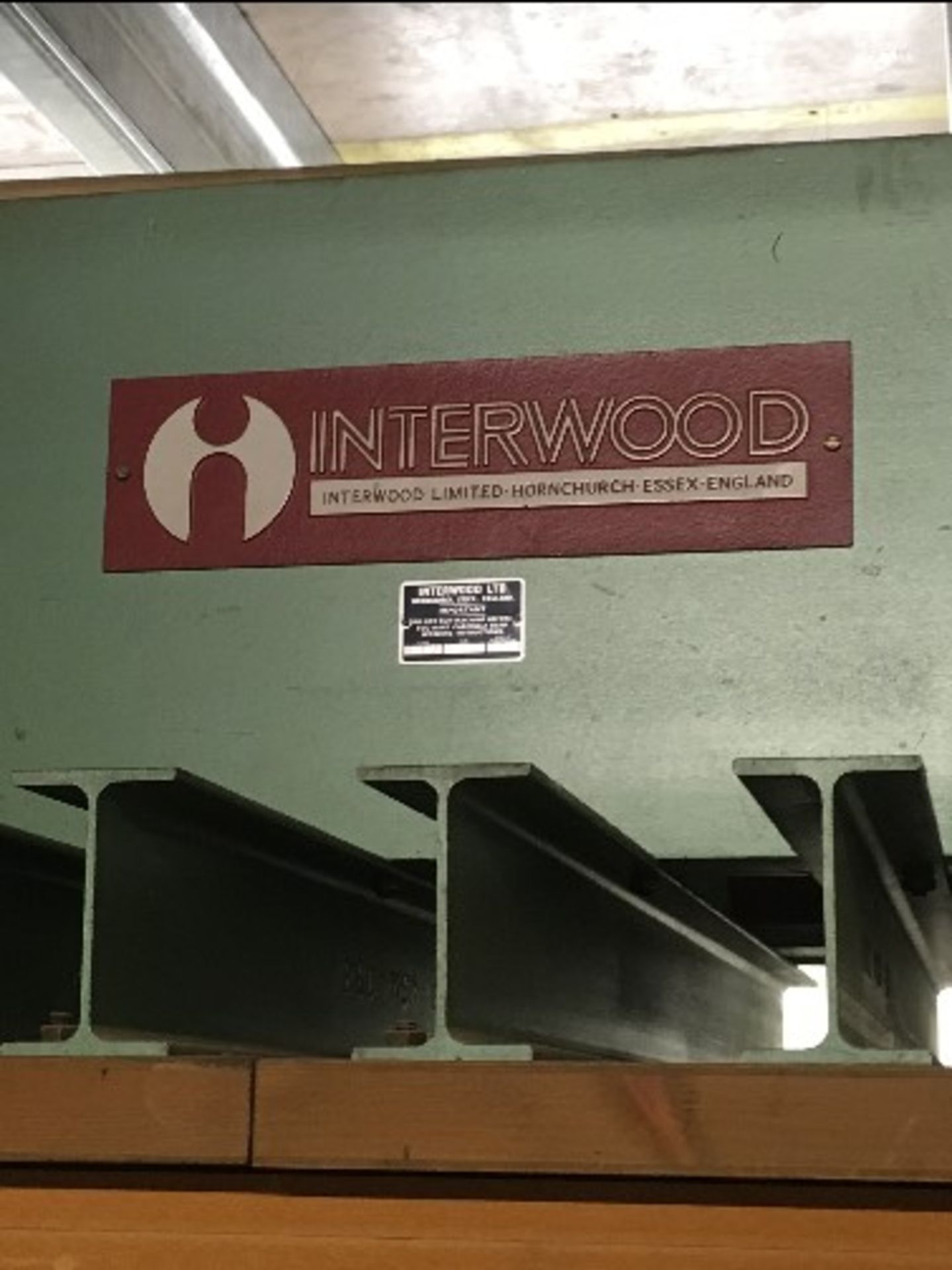 Interwood FHU Hydraulic Veneer Press - Image 6 of 6