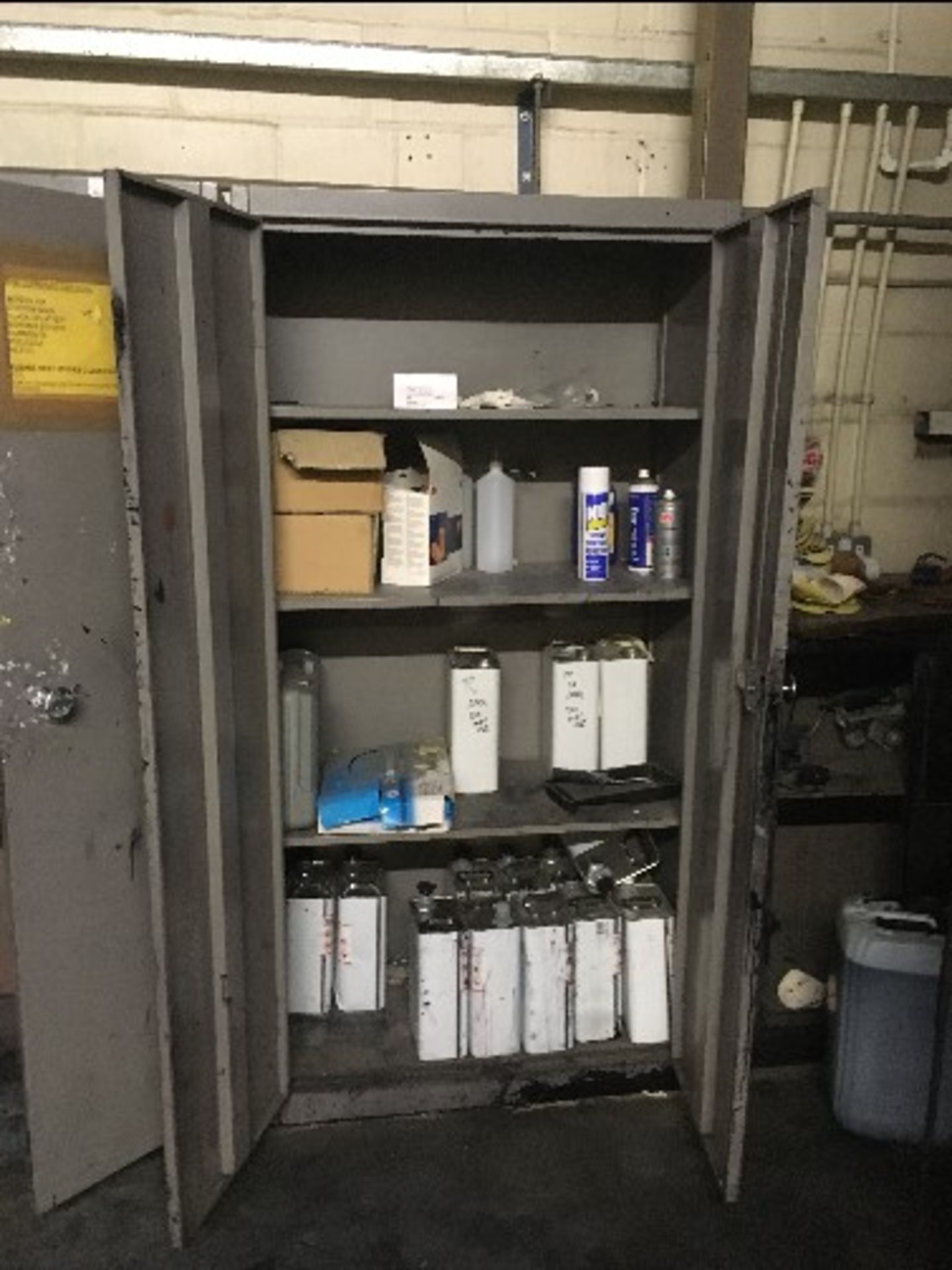 (2) Steel Cabinets & Contents - Image 5 of 5