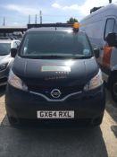 Nissan NV200 Accenta Panel van 1.5dCi 110, Registration No. GX64 RXL