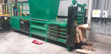 Greenbank GB50H semi-automatic horizontal baler