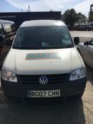 Volkswagen Caddy C20 Tdi 104 panel van, Registration No. BG07 CHK