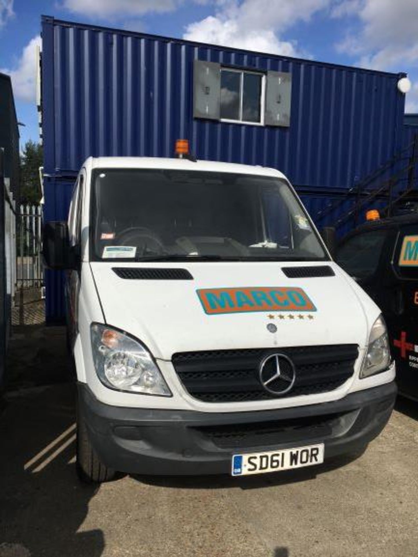 Mercedes Benz Sprinter 316 CDI panel van, Registration No. SD61 WOR - Image 9 of 9