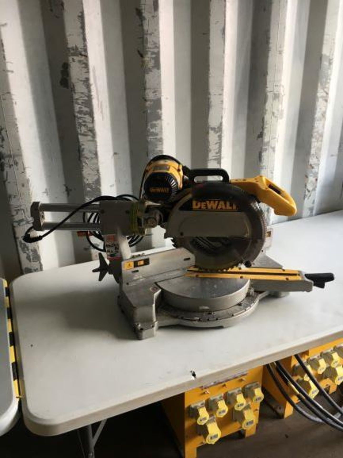 Dewalt mitre Saw & Stand to include - Image 2 of 5