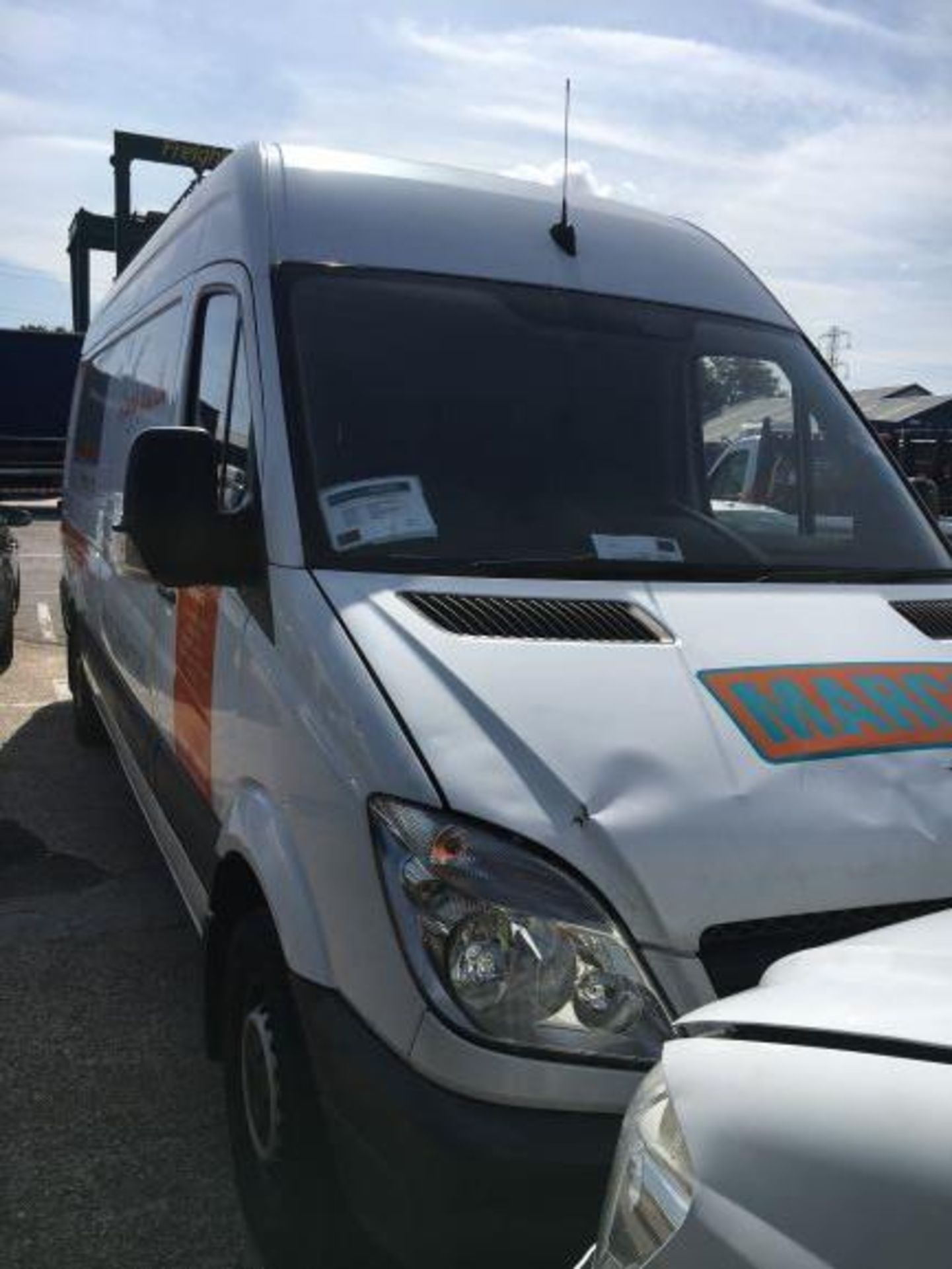 Mercedes Benz Sprinter 316 CDI lwb hi-roof panel van, Registration No. KU61 LVJ - Image 3 of 7