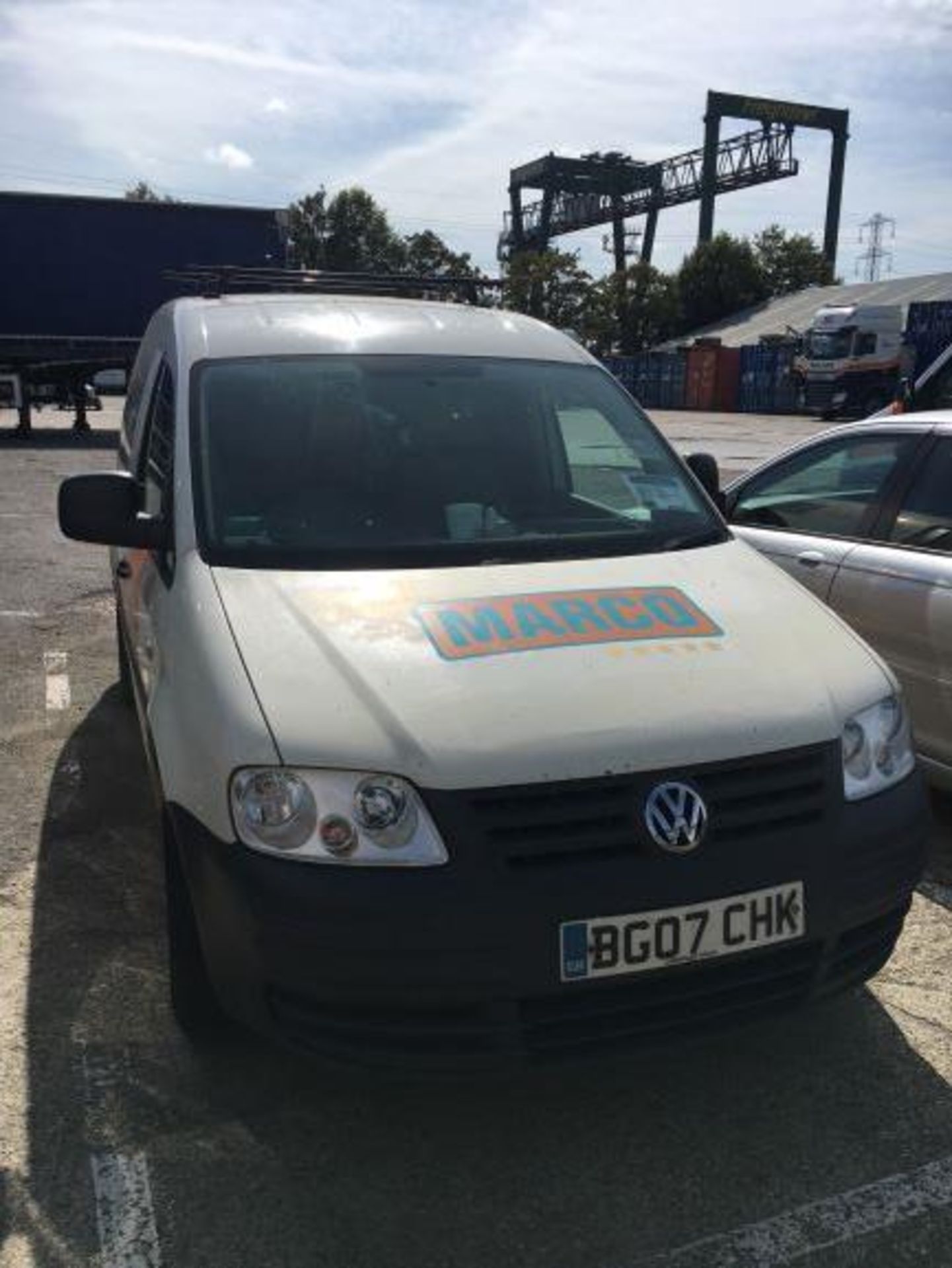 Volkswagen Caddy C20 Tdi 104 panel van, Registration No. BG07 CHK - Image 3 of 4