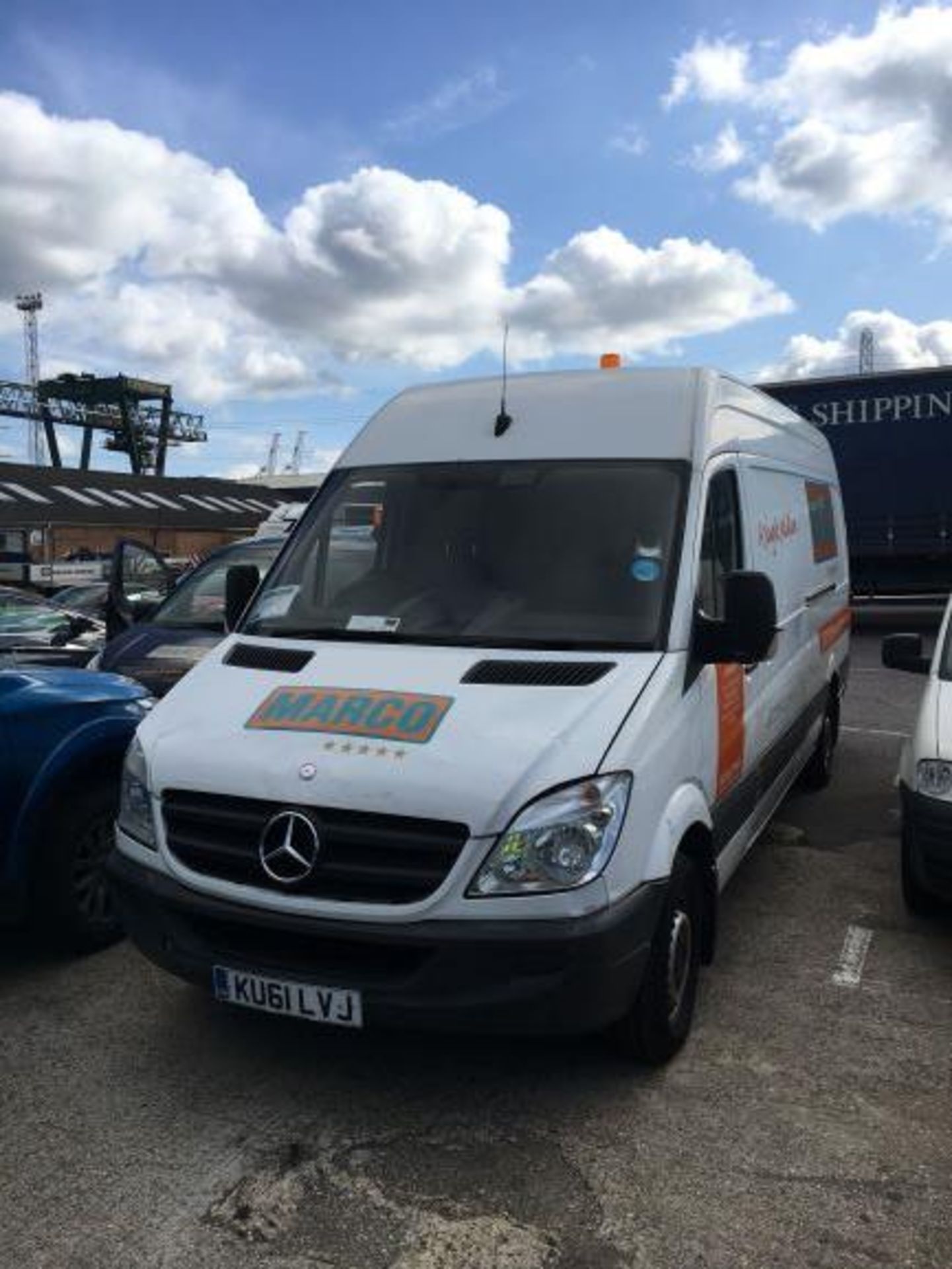 Mercedes Benz Sprinter 316 CDI lwb hi-roof panel van, Registration No. KU61 LVJ - Image 2 of 7