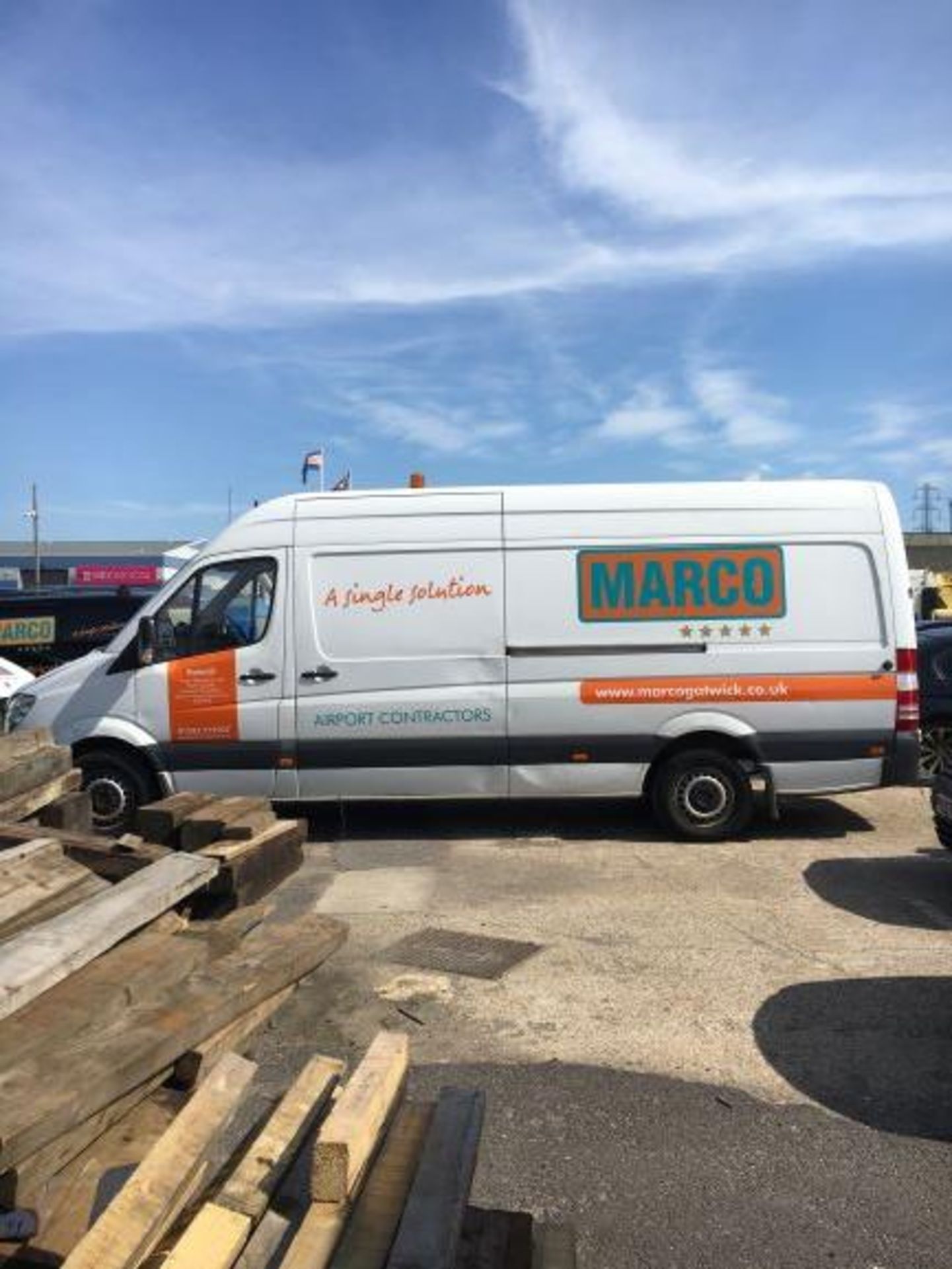 Mercedes Benz Sprinter 316 CDI lwb hi-roof panel van, Registration No. KU61 LVJ - Image 6 of 7