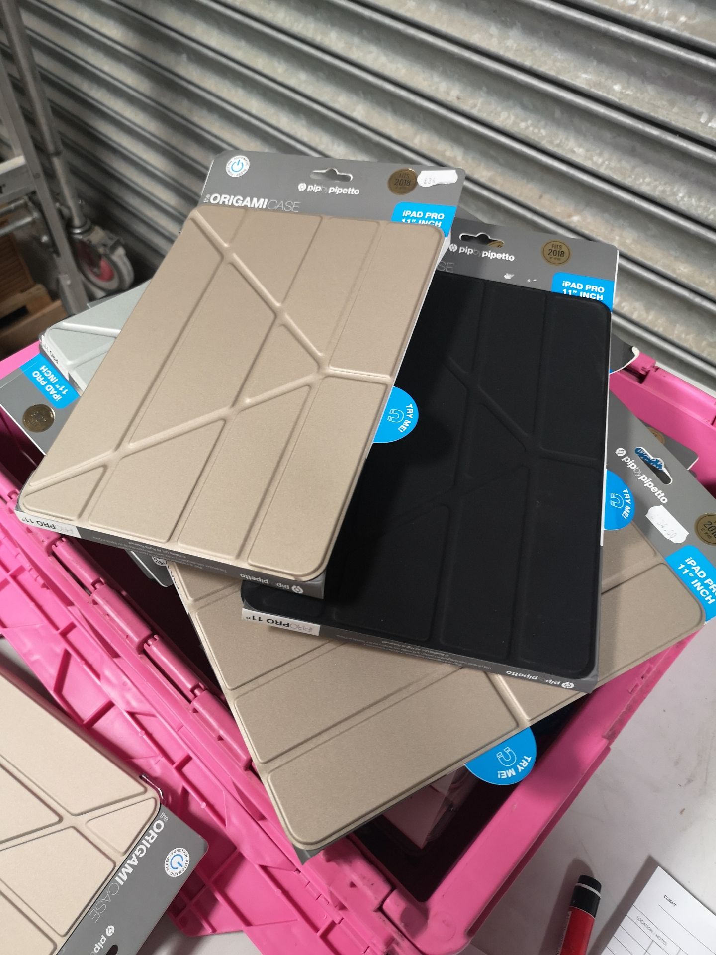 (33) Pipetto Lux Origami iPad Cases