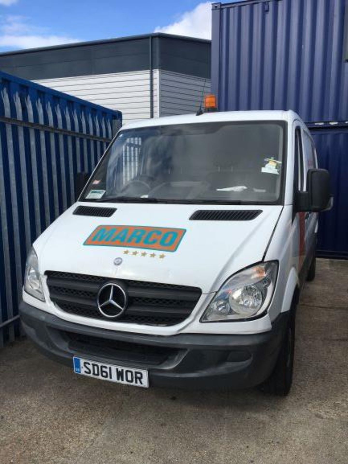 Mercedes Benz Sprinter 316 CDI panel van, Registration No. SD61 WOR - Image 8 of 9