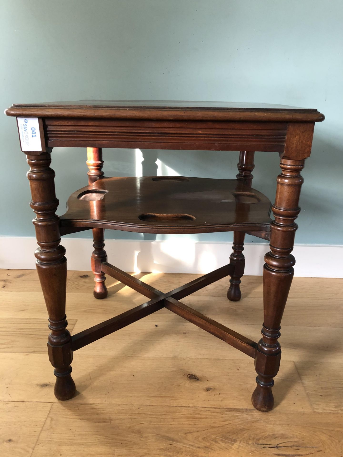 Mahogany Cribbage Table