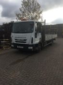 IVECO Eurocargo 75e18 day cab 7.5t dropside truck, Registration No. DF63 KLD