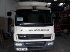 DAF LF45.180 day cab 7.5t dropside truck, Registration No. FN12 VNZ