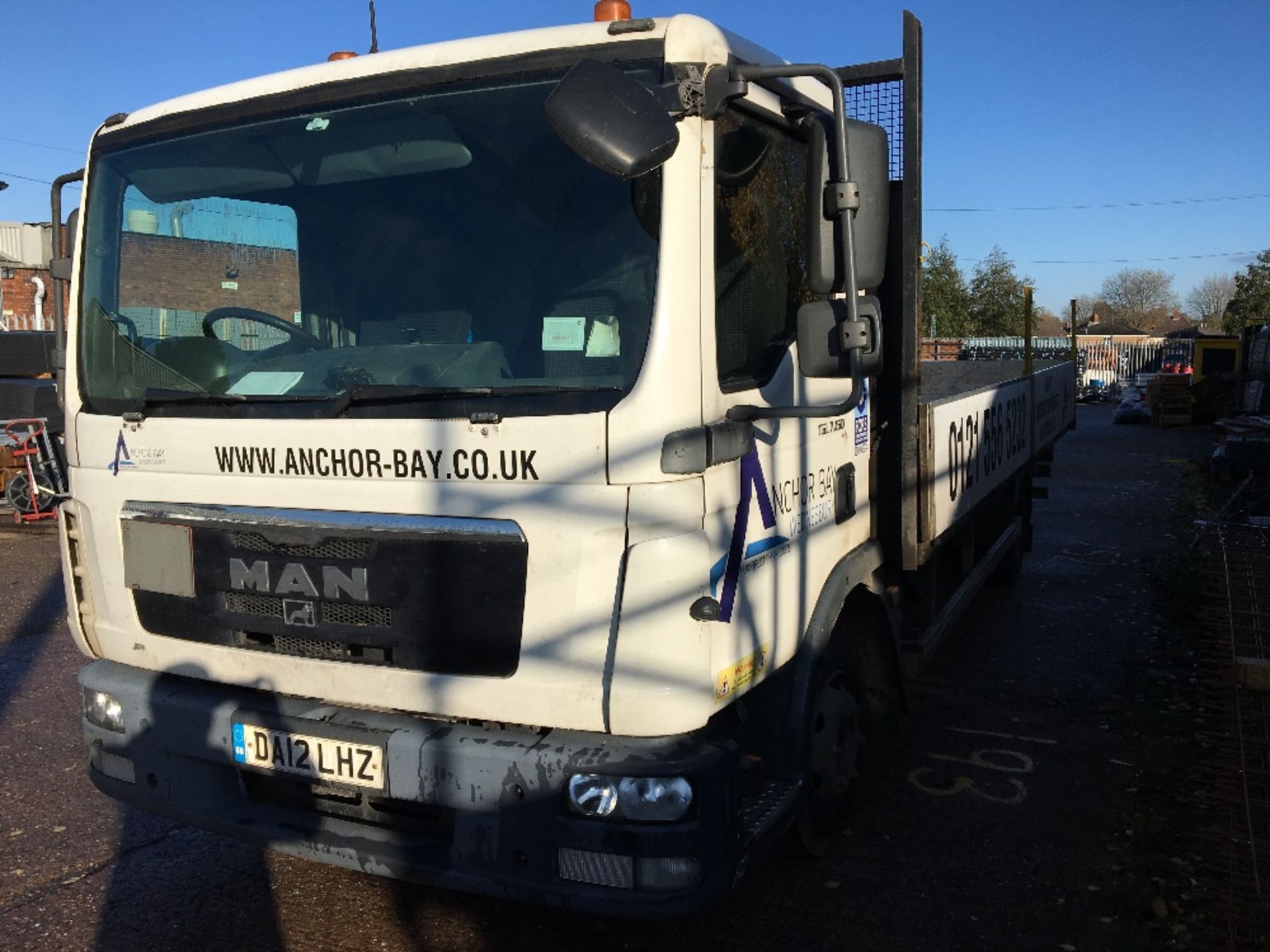 MAN TGL 7.150 day cab 7.5t dropside truck, Registration No. DA12 LHZ - Image 2 of 11