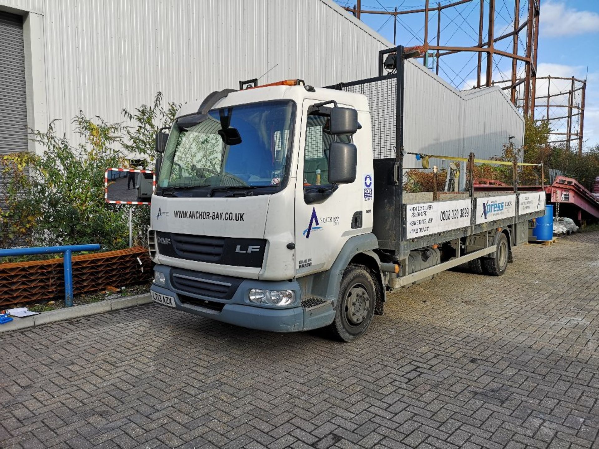 DAF LF 45.180 day cab 10t dropside truck, Registration No. LT13 AZX - Image 3 of 15