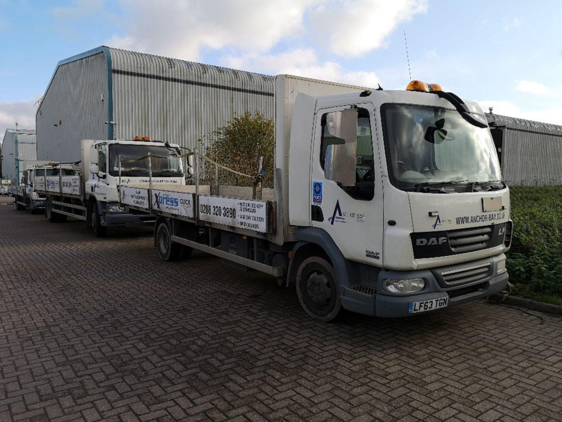 DAF LF45.180 day cab 7.5t dropside truck, Registration No. LF63 TGN - Image 3 of 13