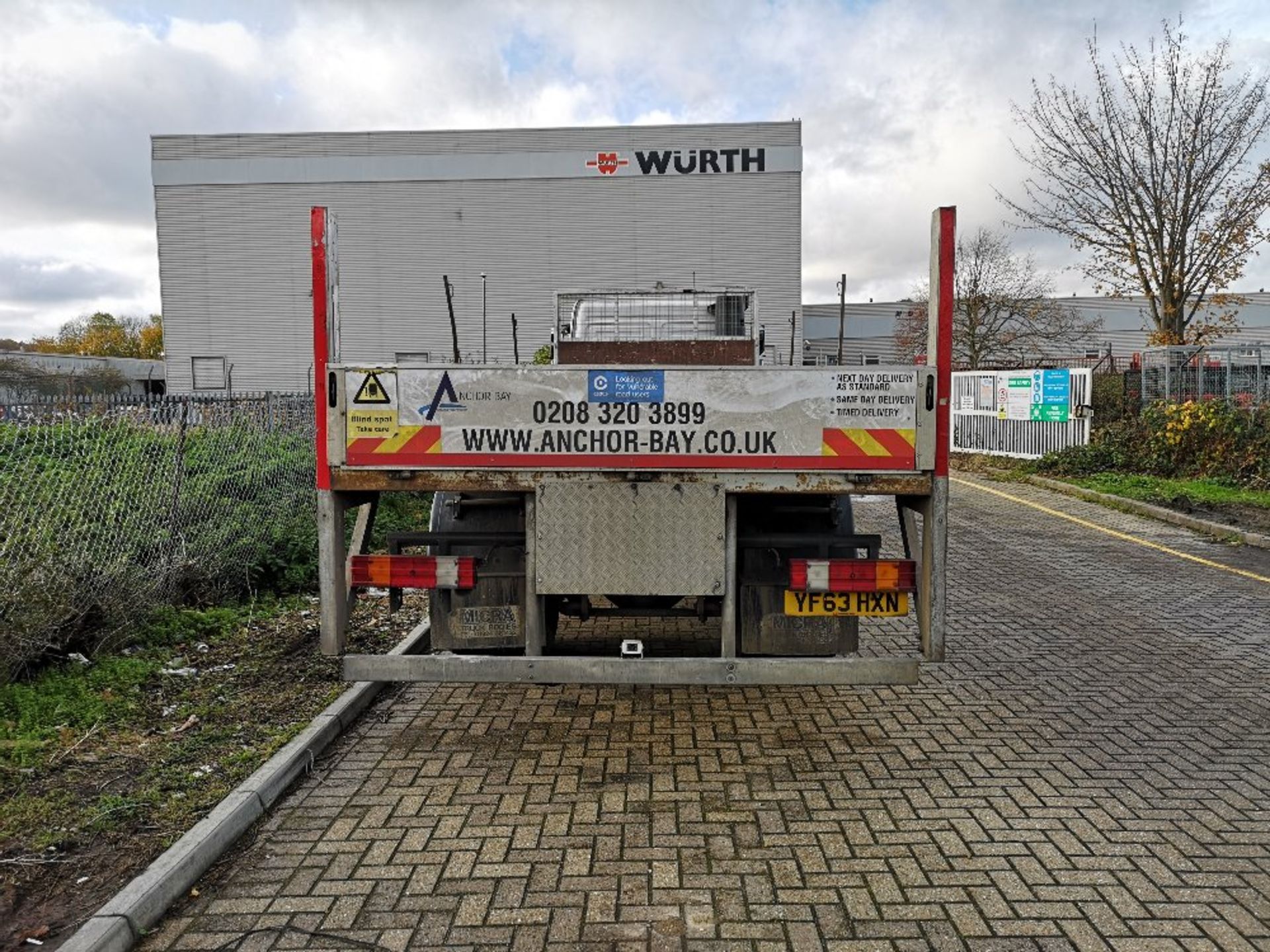 Mercedes Benz Axor sleeper cab 18t dropside truck, Registration No. YF63 HXN - Image 6 of 14