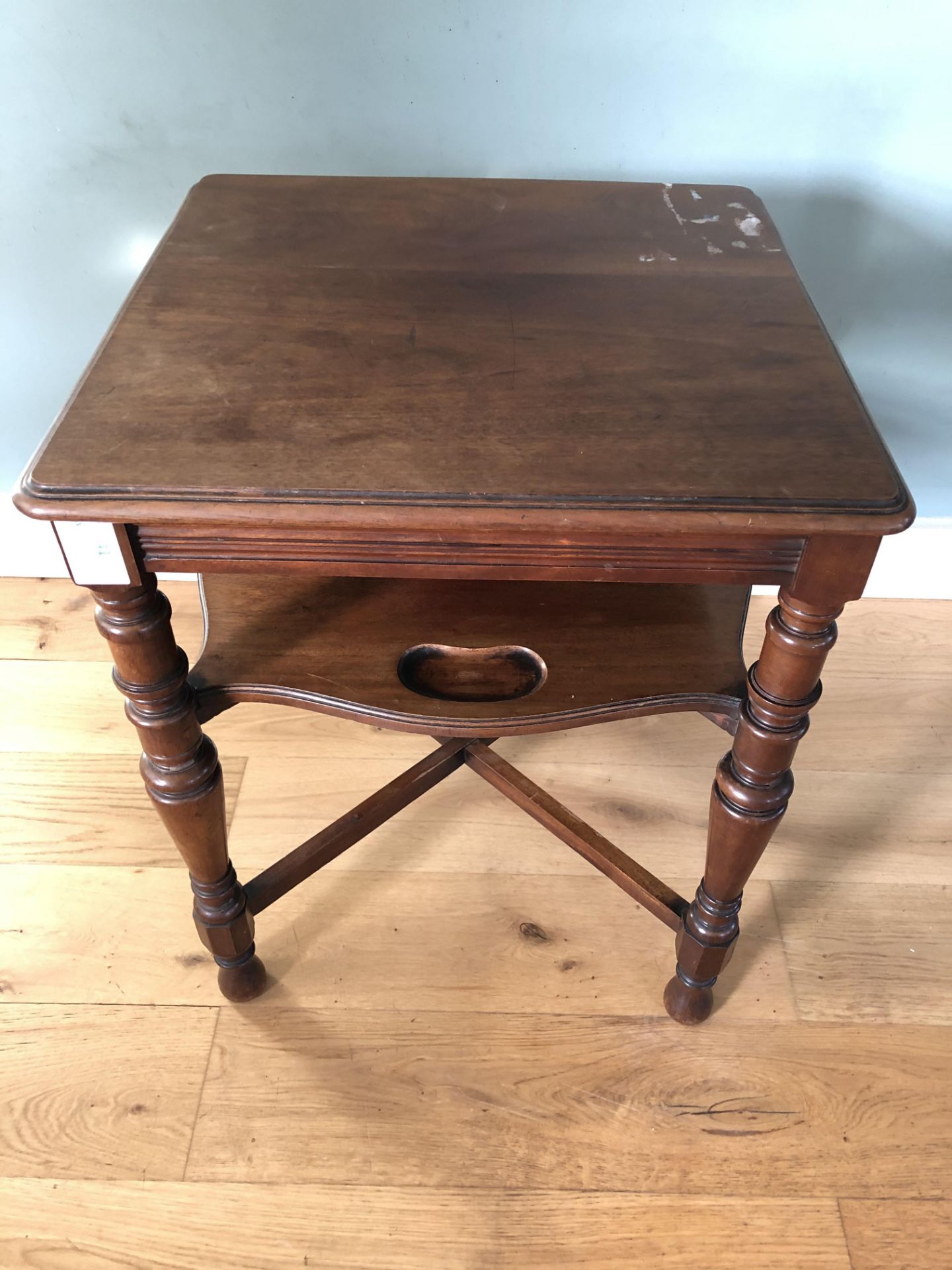 Mahogany Cribbage Table - Image 2 of 3