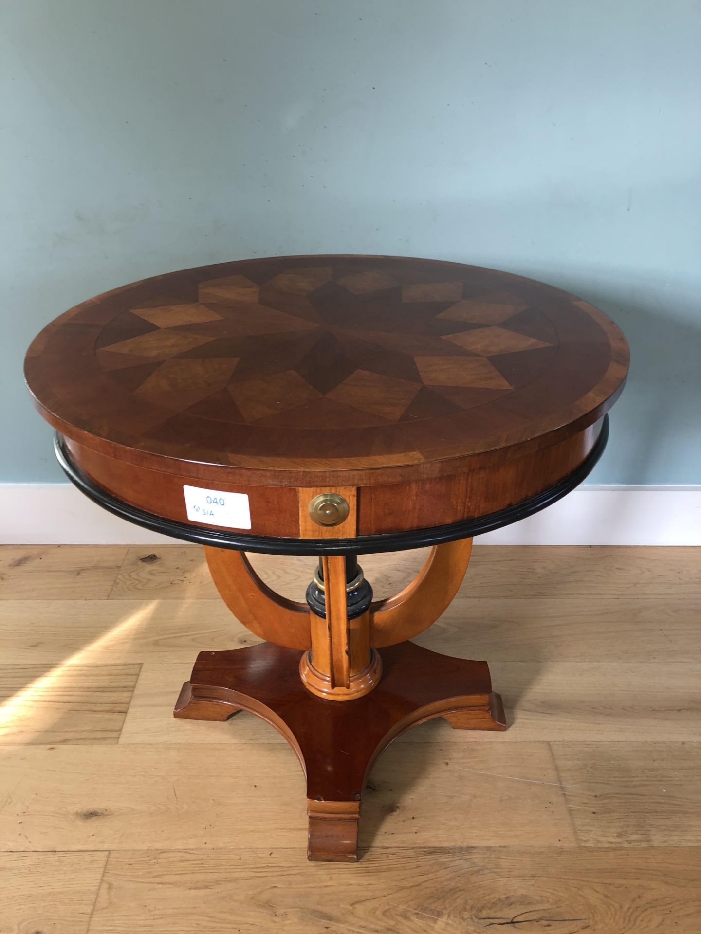 Circular Wooden Occasional Table