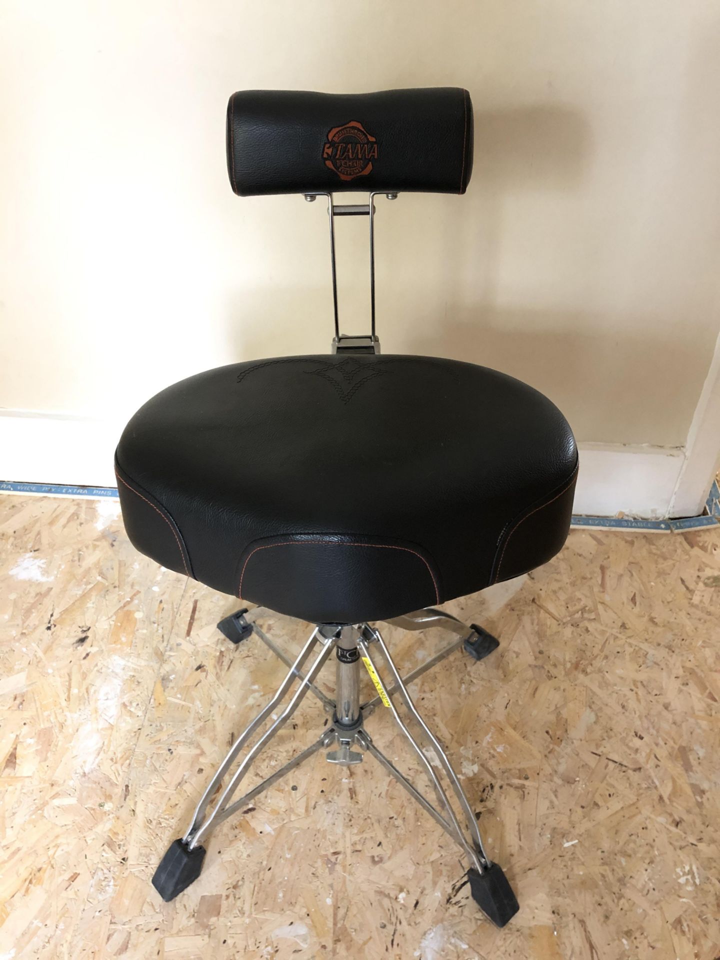 Tama 1st Chair Ergo Rider Drum Throne with Back Rest