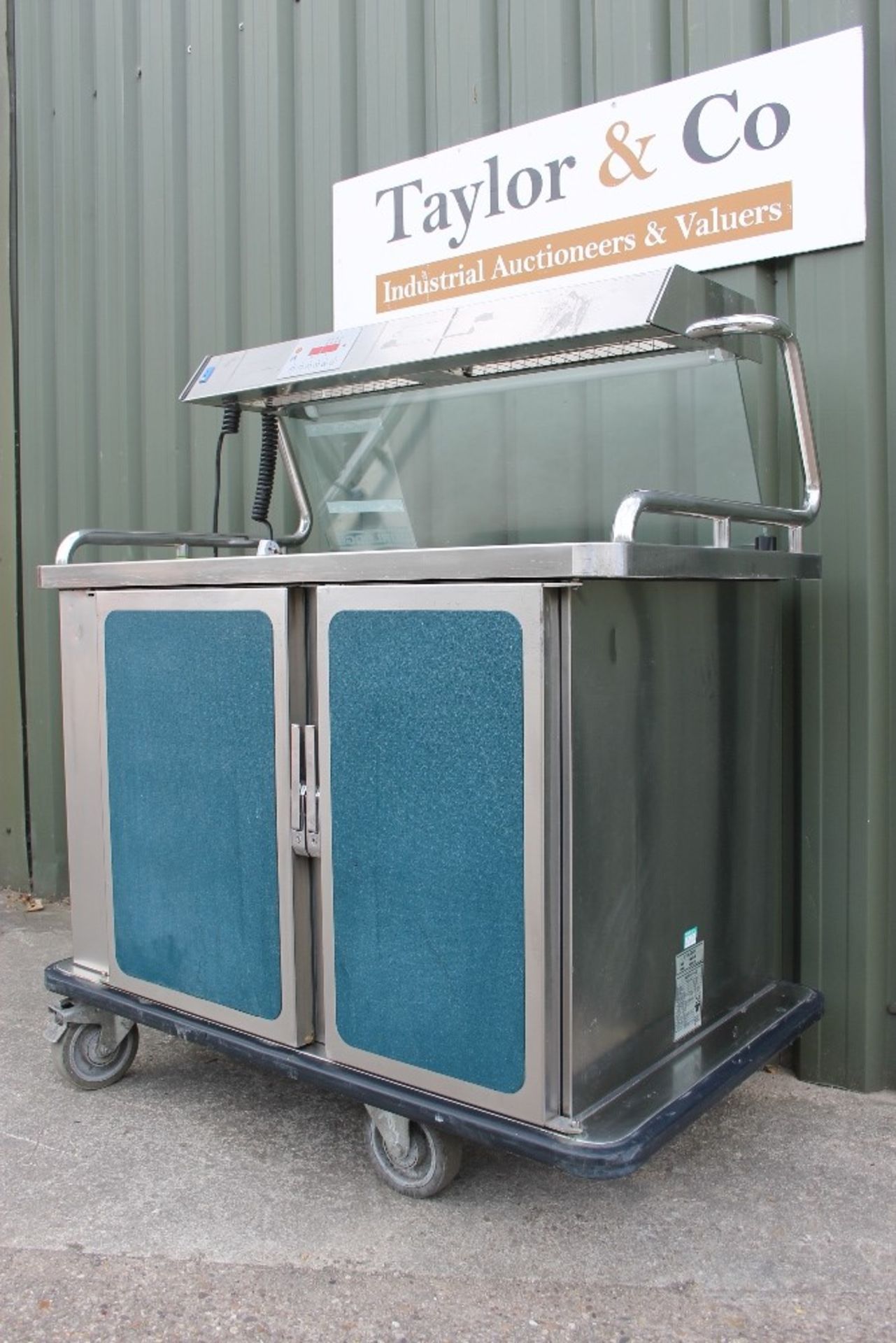 Multigen Burlodge Mobile Hot Cupboard / Serving Trolley   Tray Storage below -1ph - Bild 3 aus 3
