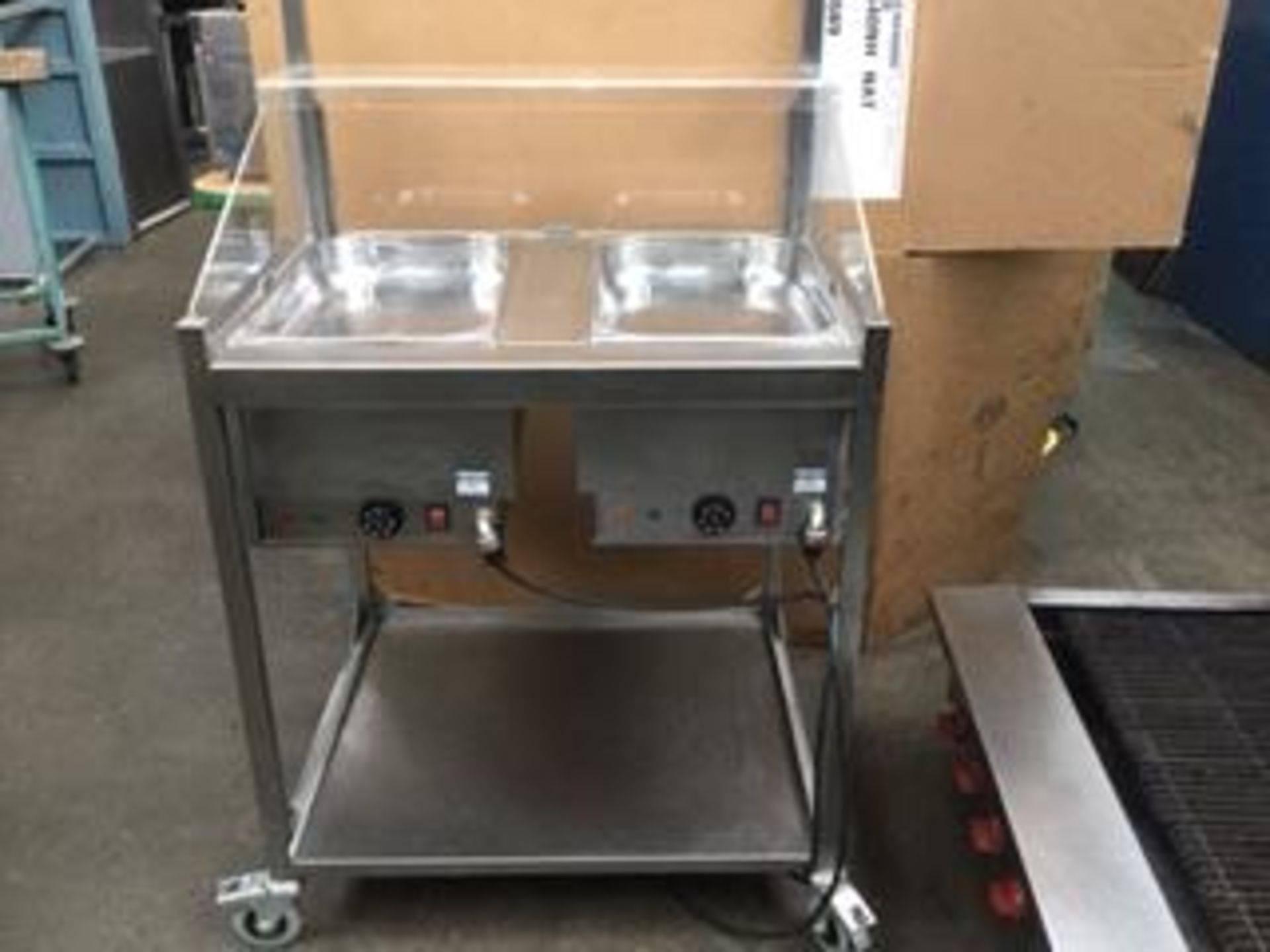 Double Free-Standing Bain Marie Unit – Tested – NO VAT - Image 2 of 2