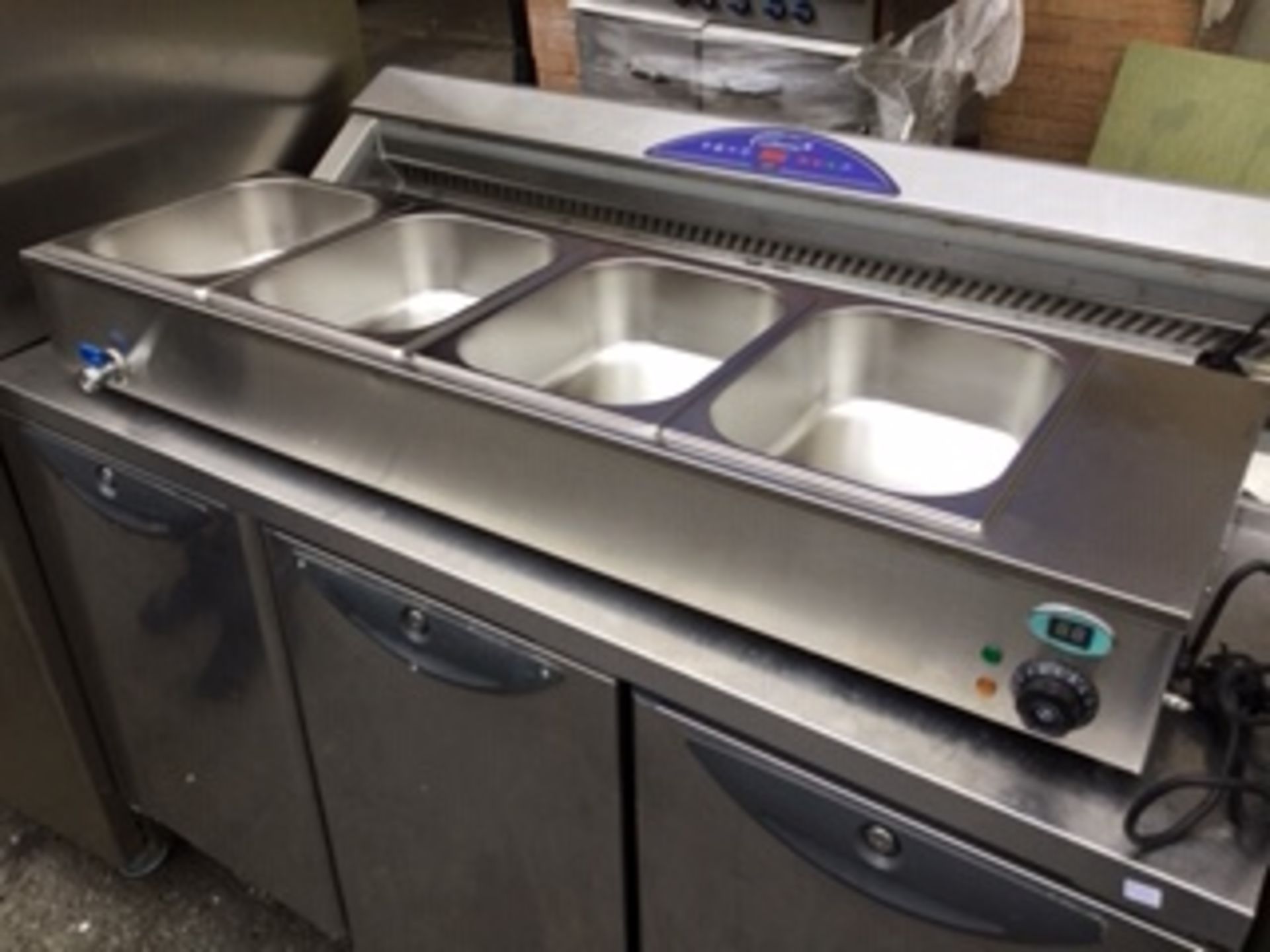 Brand New Four Pan Bain Marie – NO VAT - Image 2 of 2