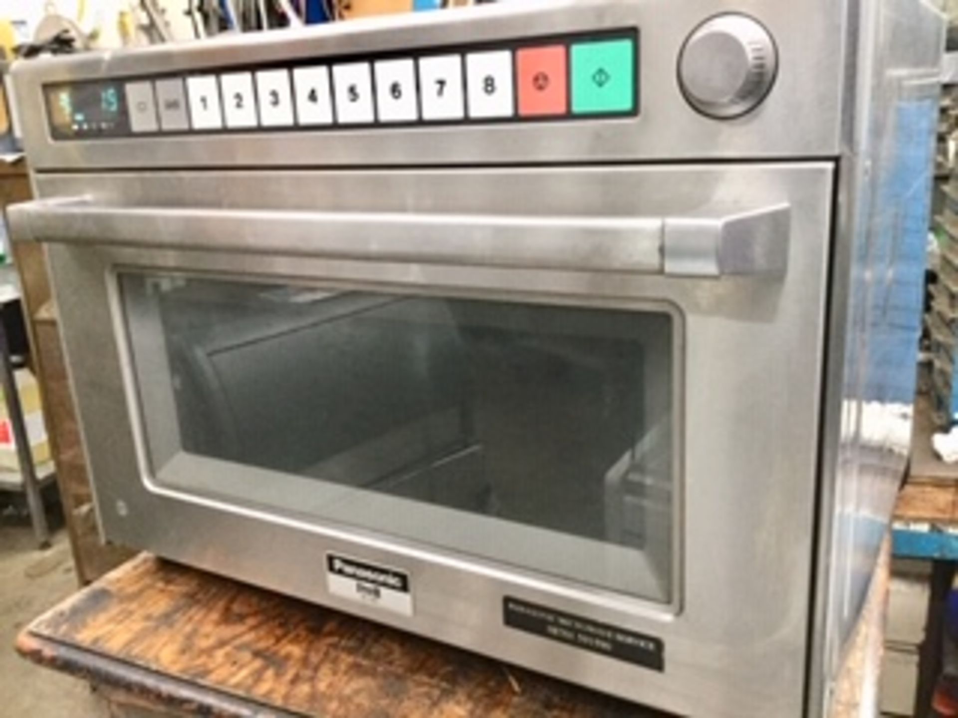 Panasonic Microwave – pull down door – Tested – NO VAT