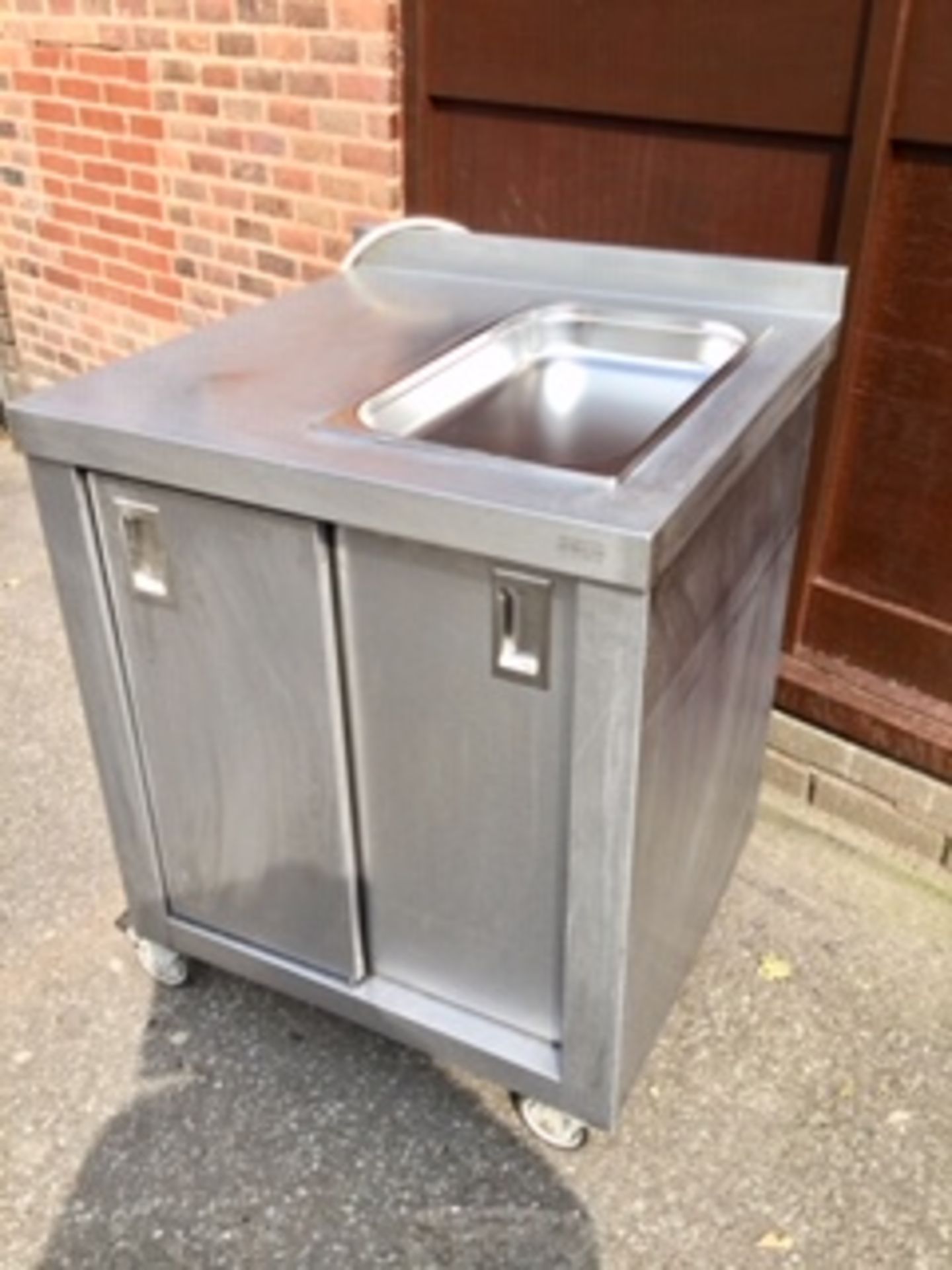 Stainless Steel Large Bain Marie & Hot Cupboard – NO VAT