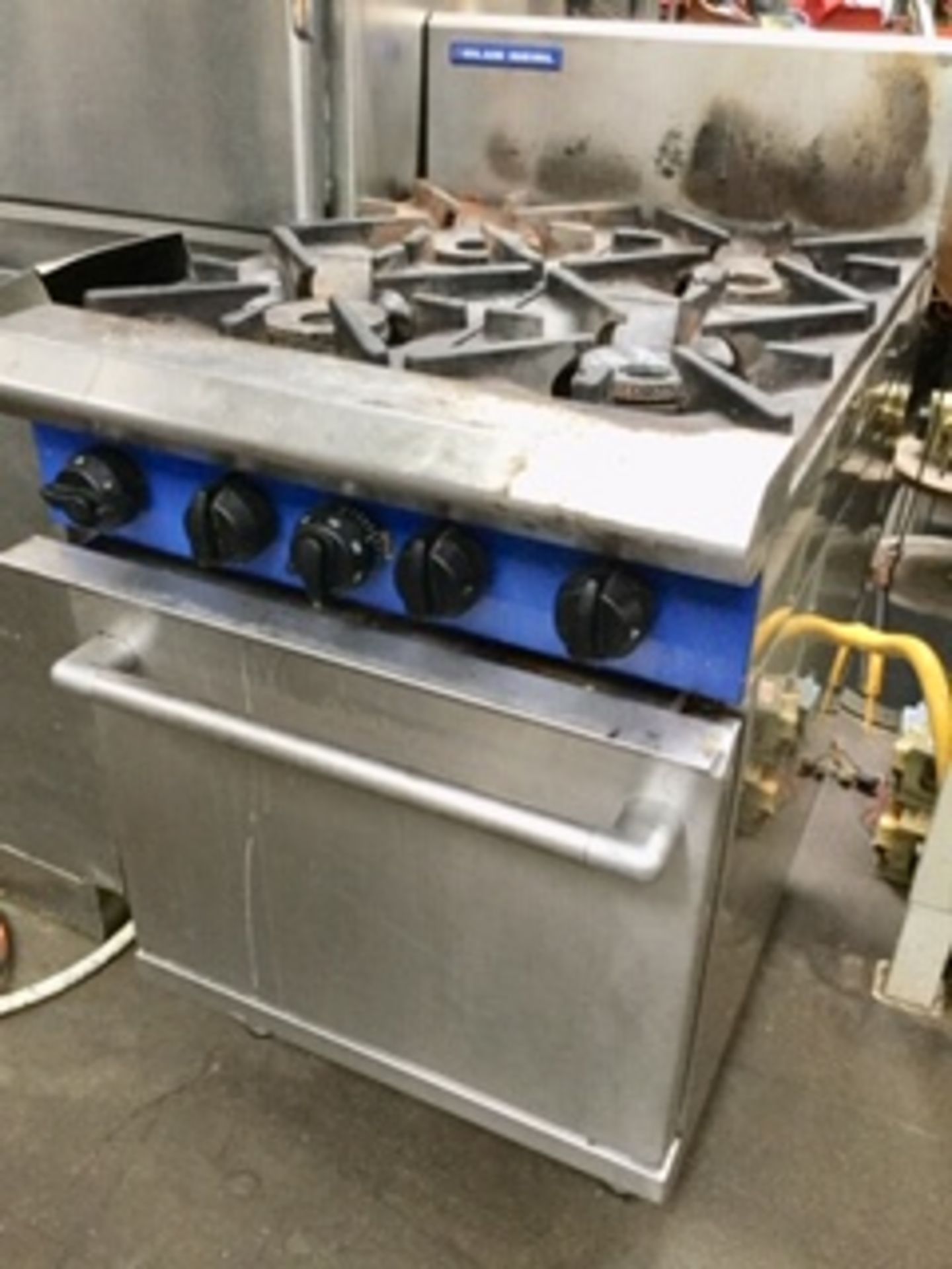 Blue Seal Four Burner Gas Cooker & Oven – NO VAT