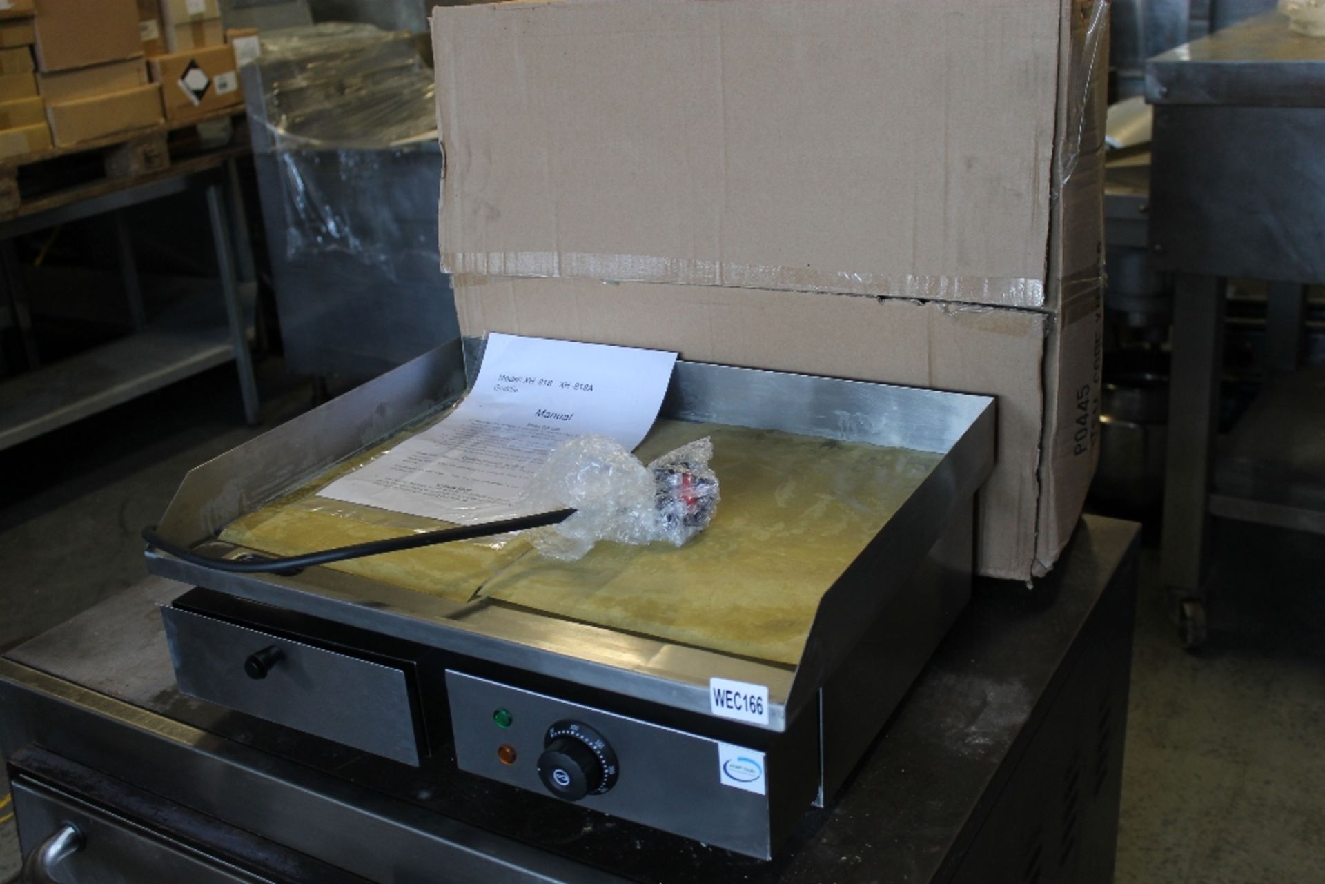 Chef Hub New & Boxed Single Griddle / Hot Plate -Model XH-818  - 1ph - Image 3 of 3