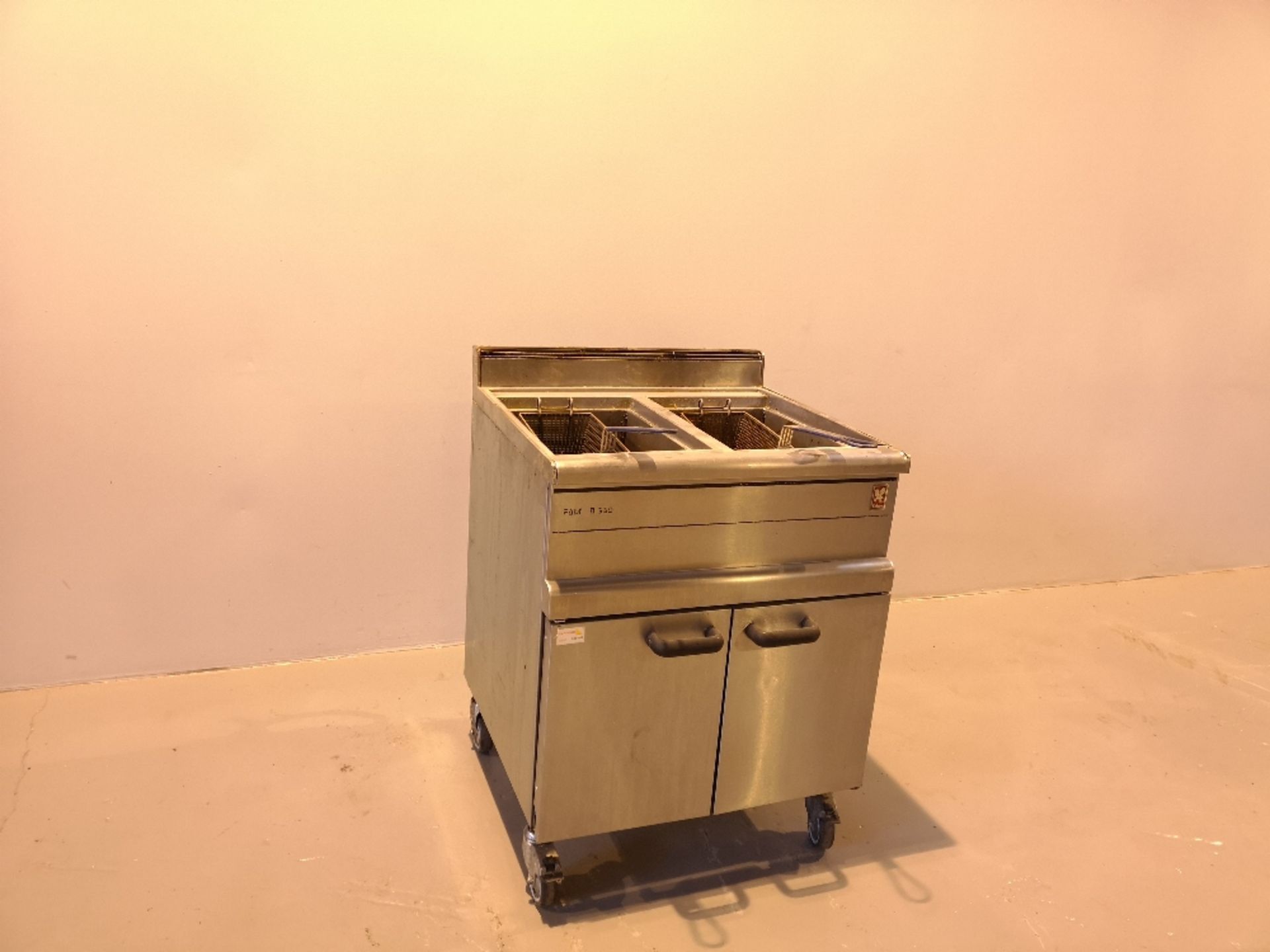 Falcon Twin Tank Double Basket Gas Fryer