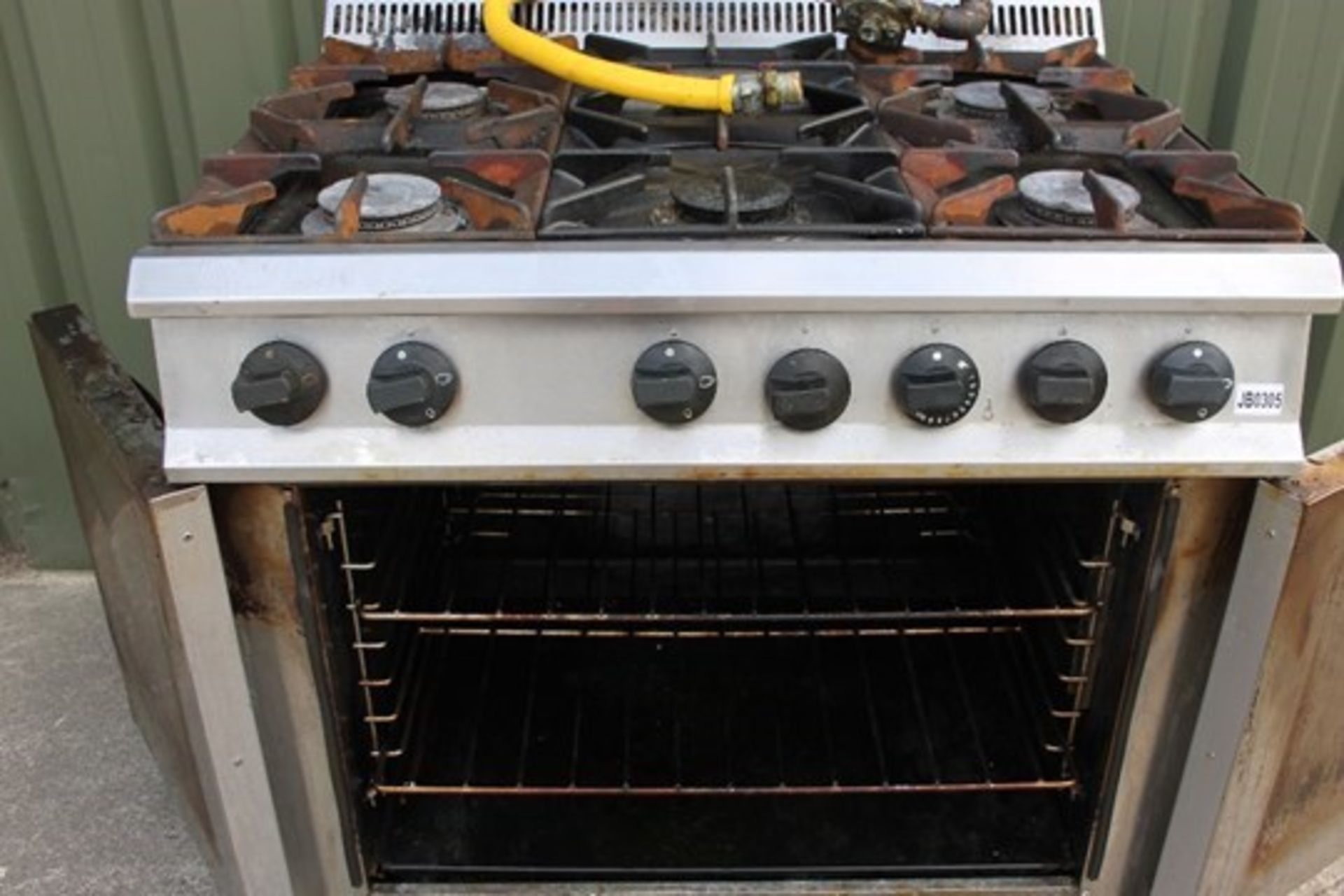 Moorwood Vulcan Six Burner Gas Cooker & Double Oven -as found - Image 2 of 3