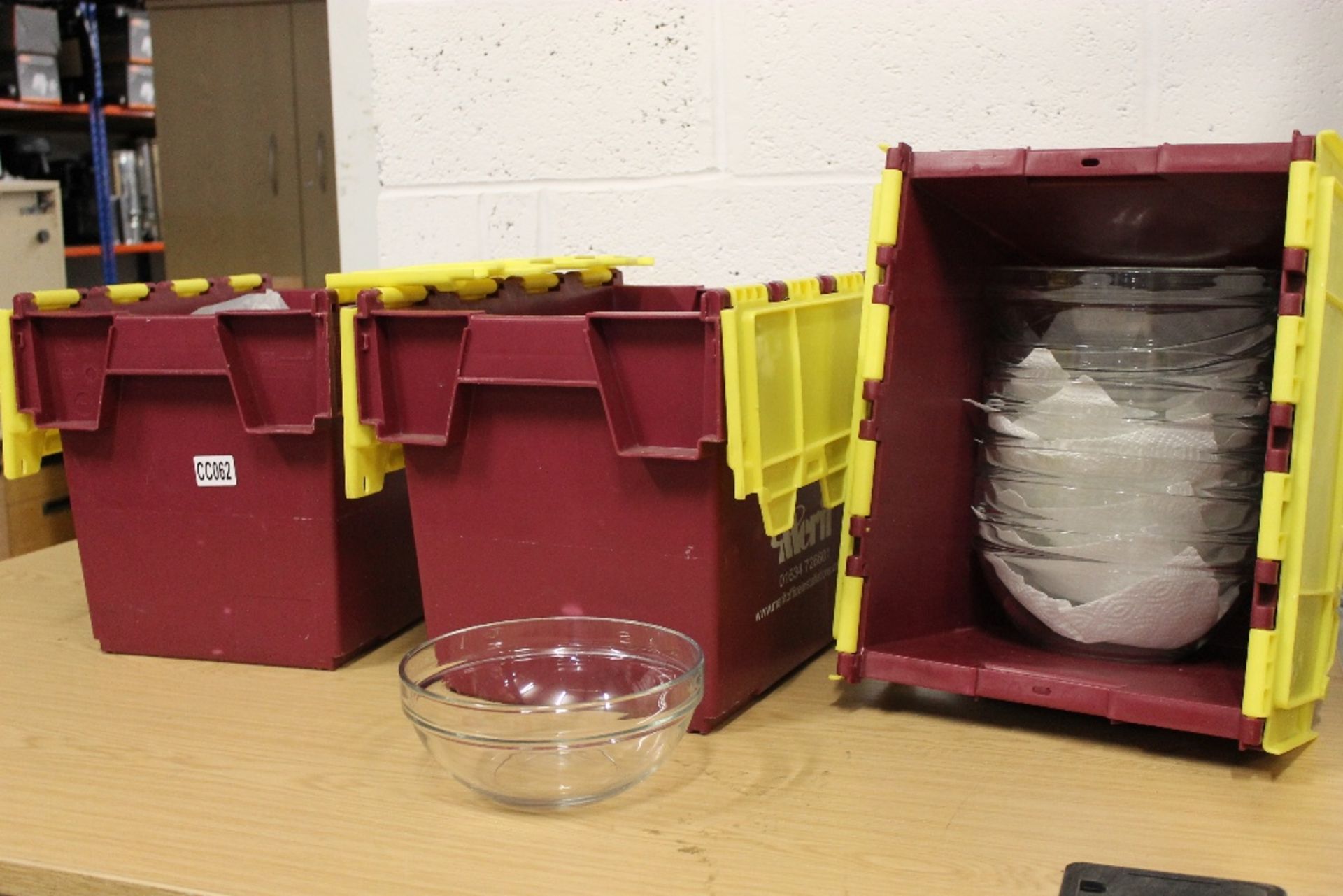 Approximately 30 Glass Serving Bowls