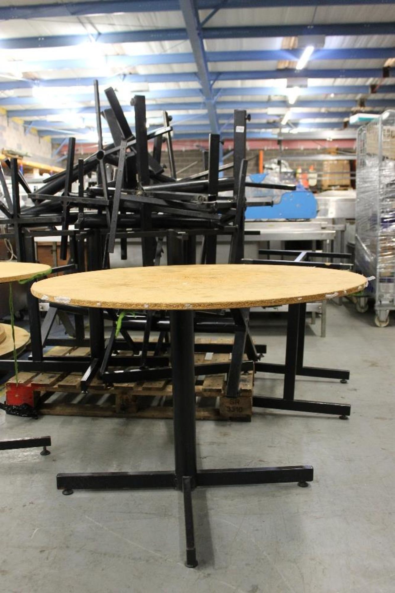 Job Lot of Banqueting Tables to be sold as 1 Lot – 27 in Total - 3 Sizes   4 x Large-10 Medium & - Image 2 of 3