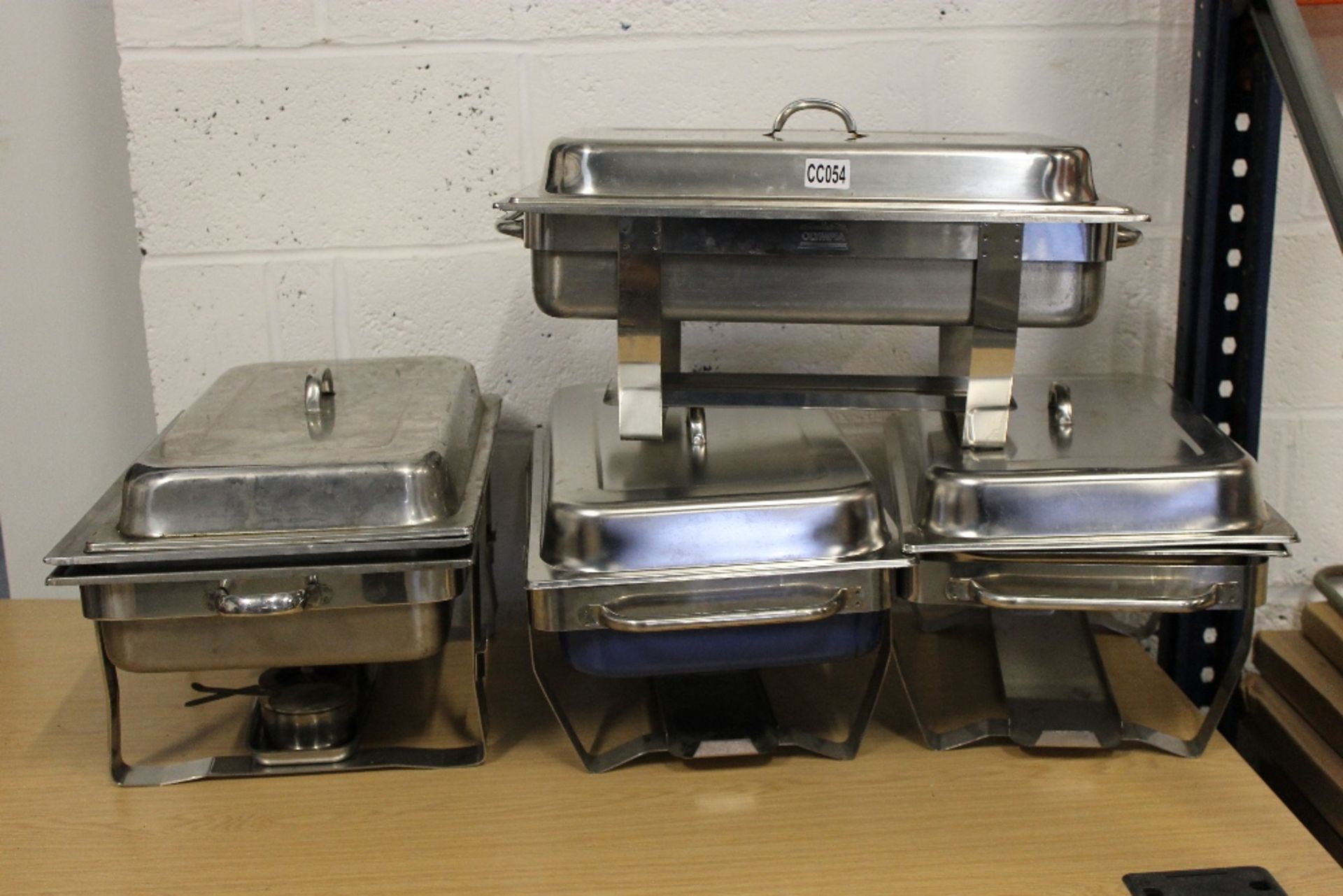 4 x Large Chafing Dishes