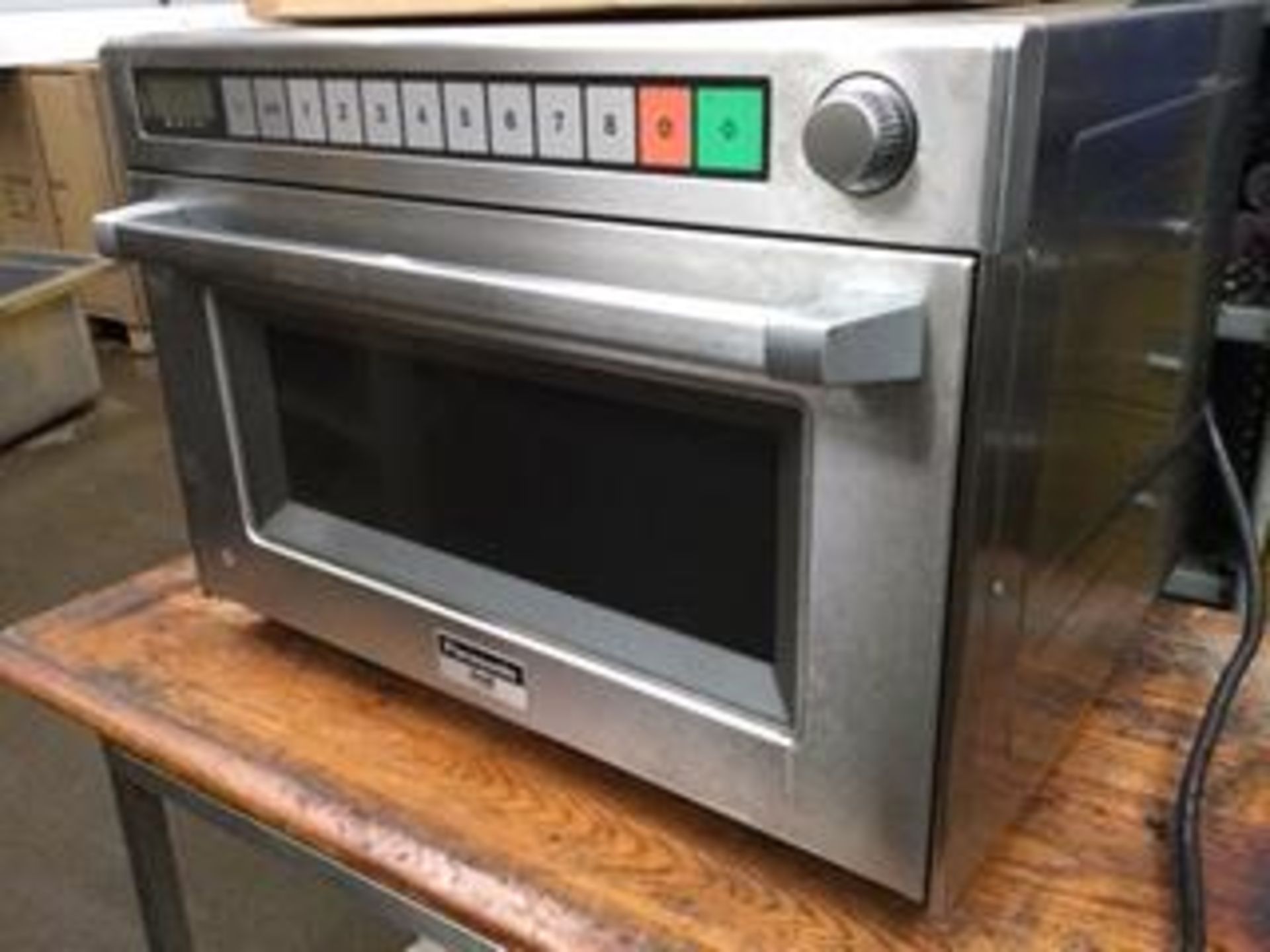 Large Commercial Pull Down Door Panasonic Microwave – NO VAT