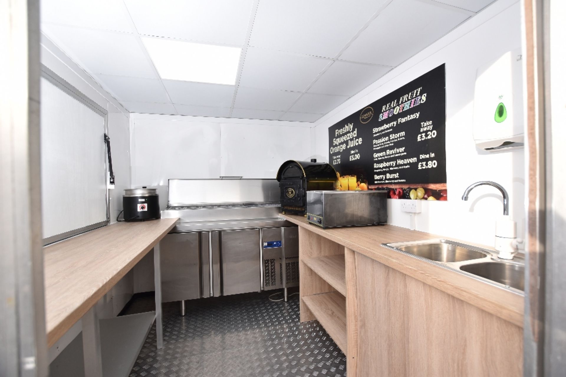 Catering Trailer 9” x 7” – White - completely refurbished - NO VAT Fitted out for Jacket Potatoes - Image 5 of 12