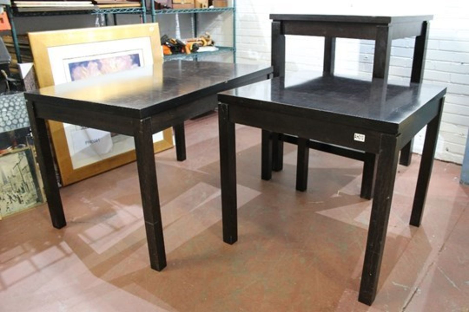 One Job LOT of 2 & 4-Seater Dining Tables – assorted sizes approximately 14 – Dismantled for - Image 3 of 4