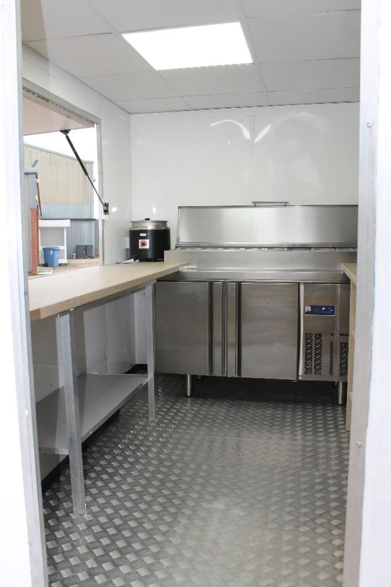 Catering Trailer 9” x 7” – White - completely refurbished - NO VAT Fitted out for Jacket Potatoes - Image 10 of 12