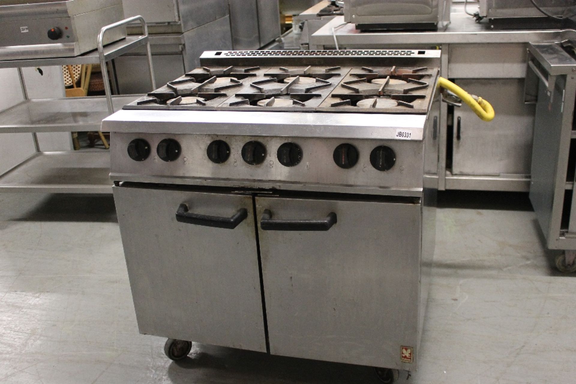 Falcon Dominator Six Burner Gas Cooker & Double Oven