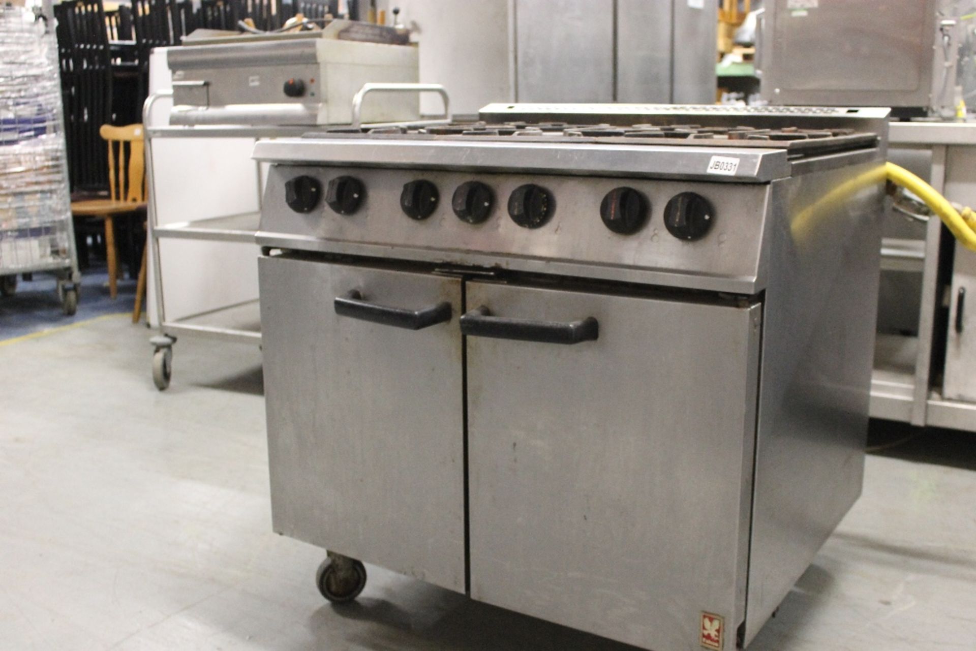 Falcon Dominator Six Burner Gas Cooker & Double Oven - Image 3 of 3