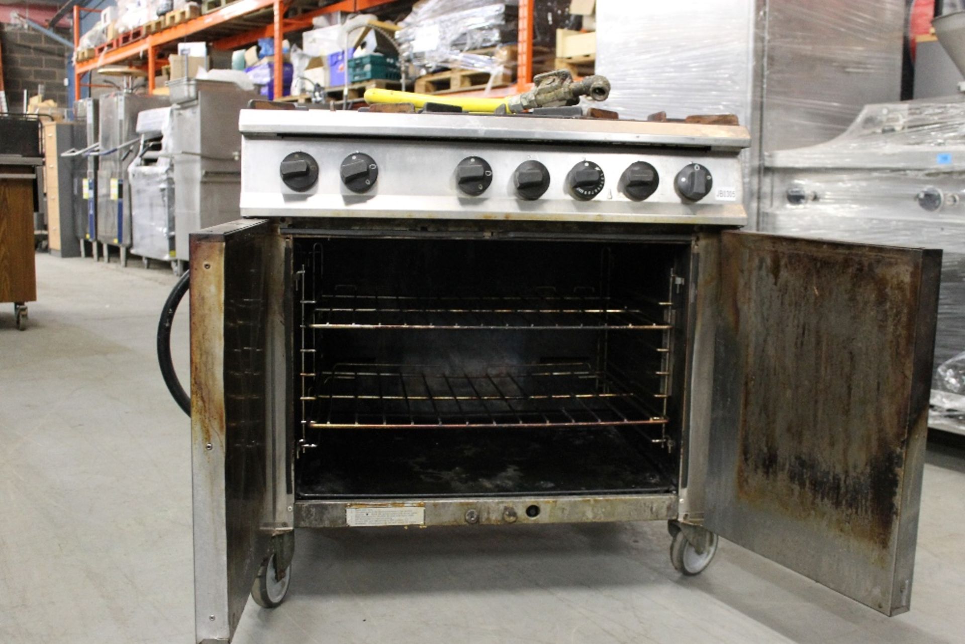 Falcon Dominator Six Burner Gas Cooker & Double Oven - Image 2 of 3