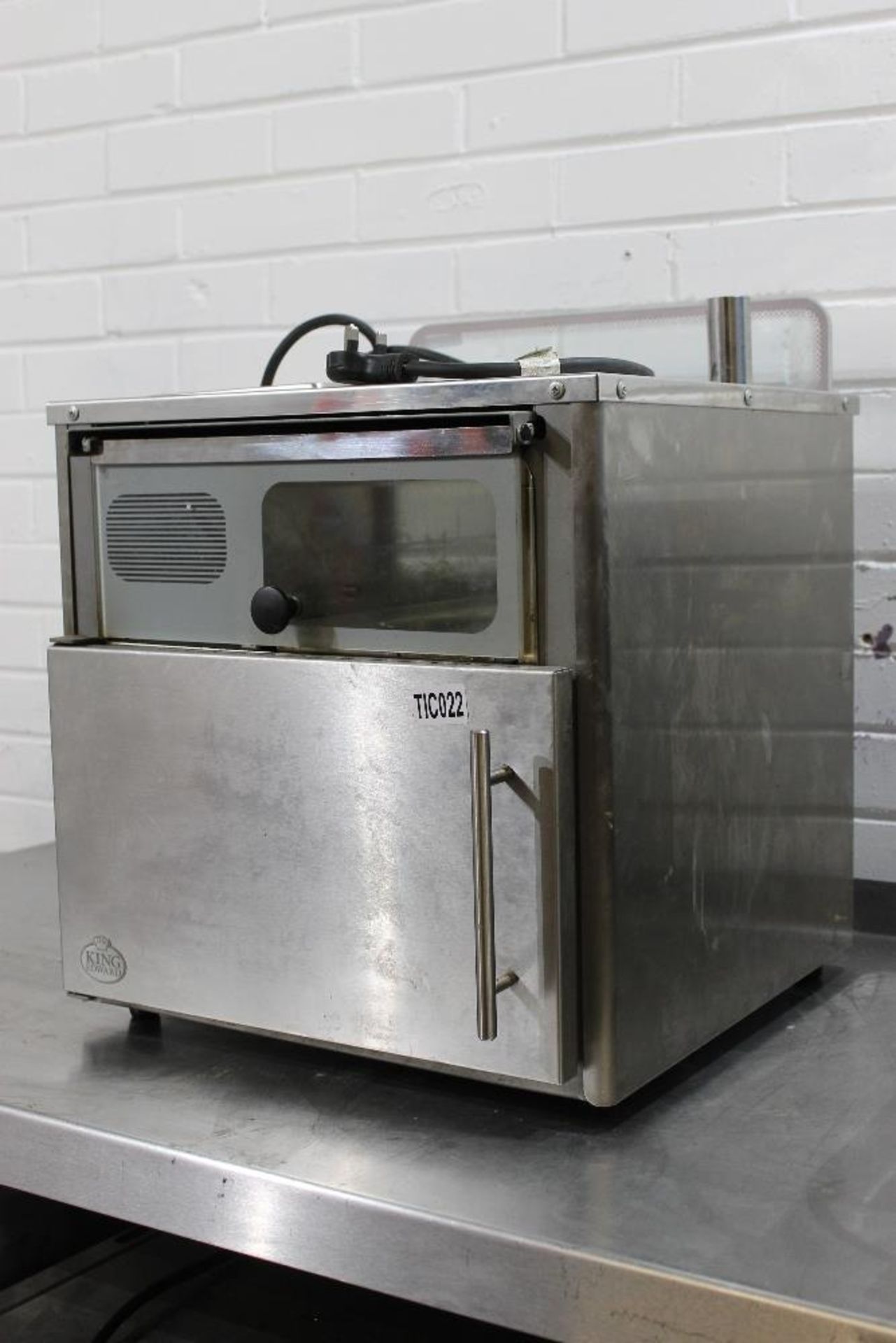 King Edward Jacket Potato Oven – with built in 2 Pot Bain Marie