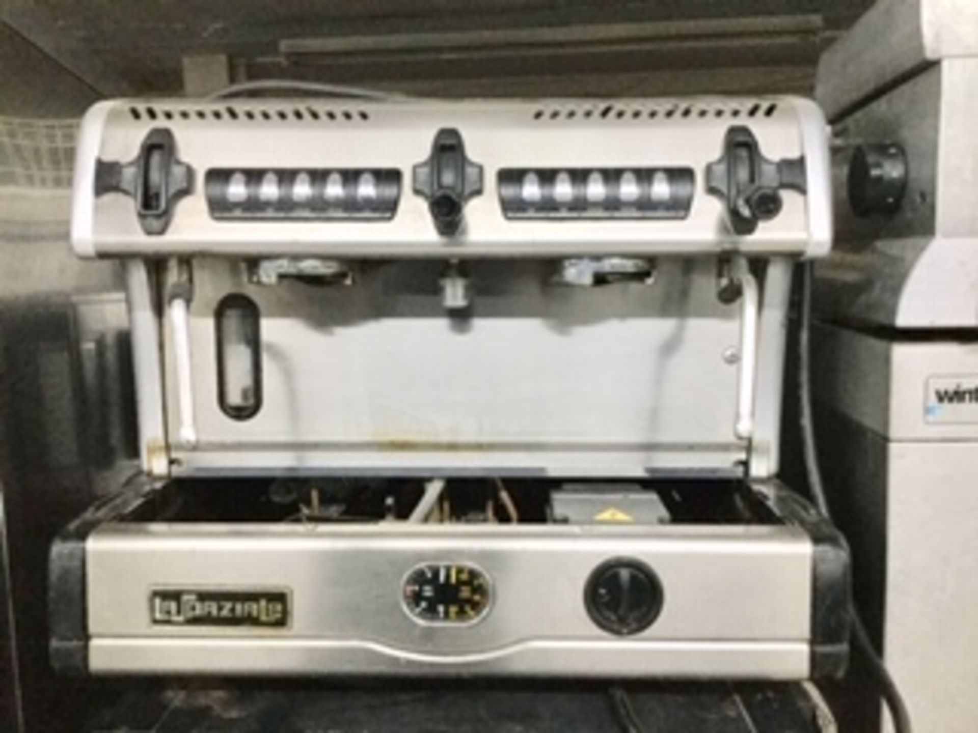 La Spaziale Two Group Espresso / Cappuccino Coffee Machine missing drip tray – NO VAT