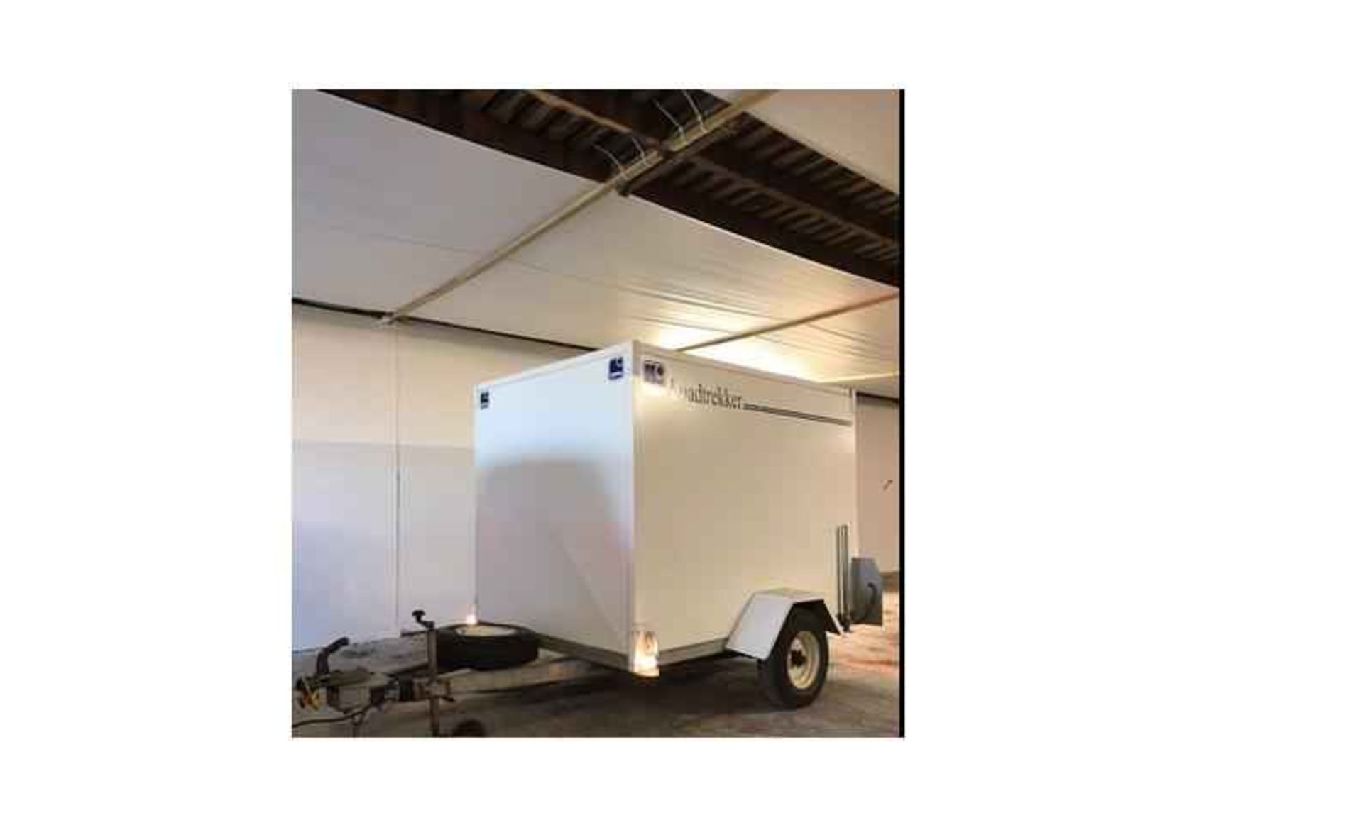 Lynton Load Trekker Box Trailer 6ft x 4ft – Very Good Conditions – Easy to Tow Rear Barn Doors, good